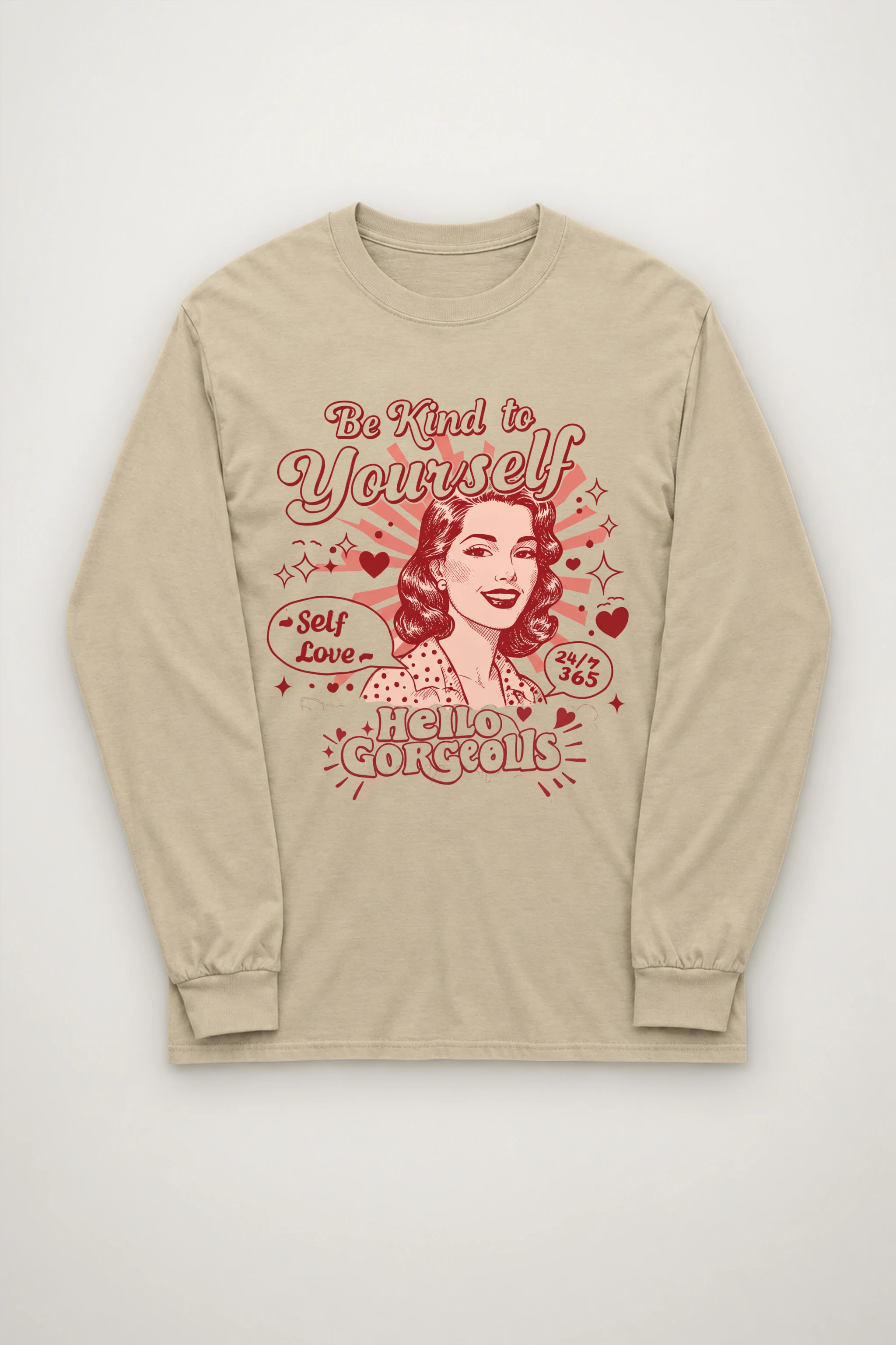 "Hello Gorgeous" Unisex Longsleeve T-shirt