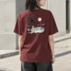 "Hello Sunset" Heavyweight Unisex Crewneck T-shirt | Gildan 5000