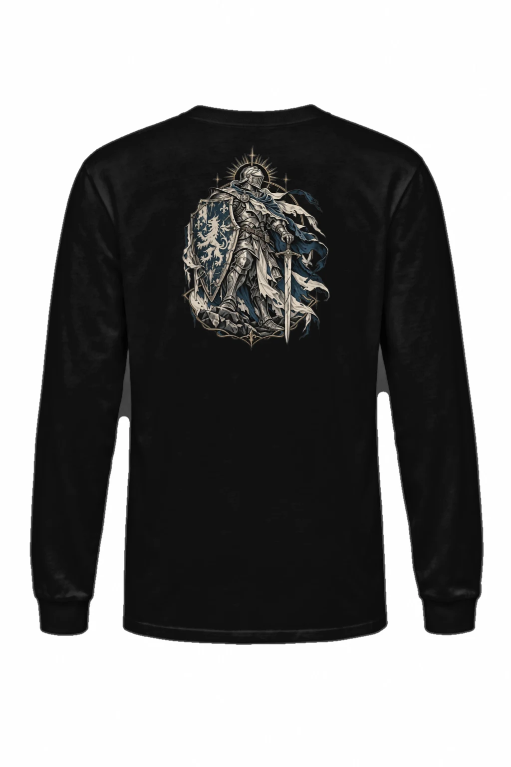 "Heraldic Knight" Unisex Longsleeve T-shirt | Gildan 2400
