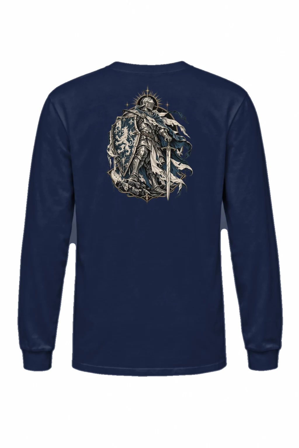 "Heraldic Knight" Unisex Longsleeve T-shirt | Gildan 2400