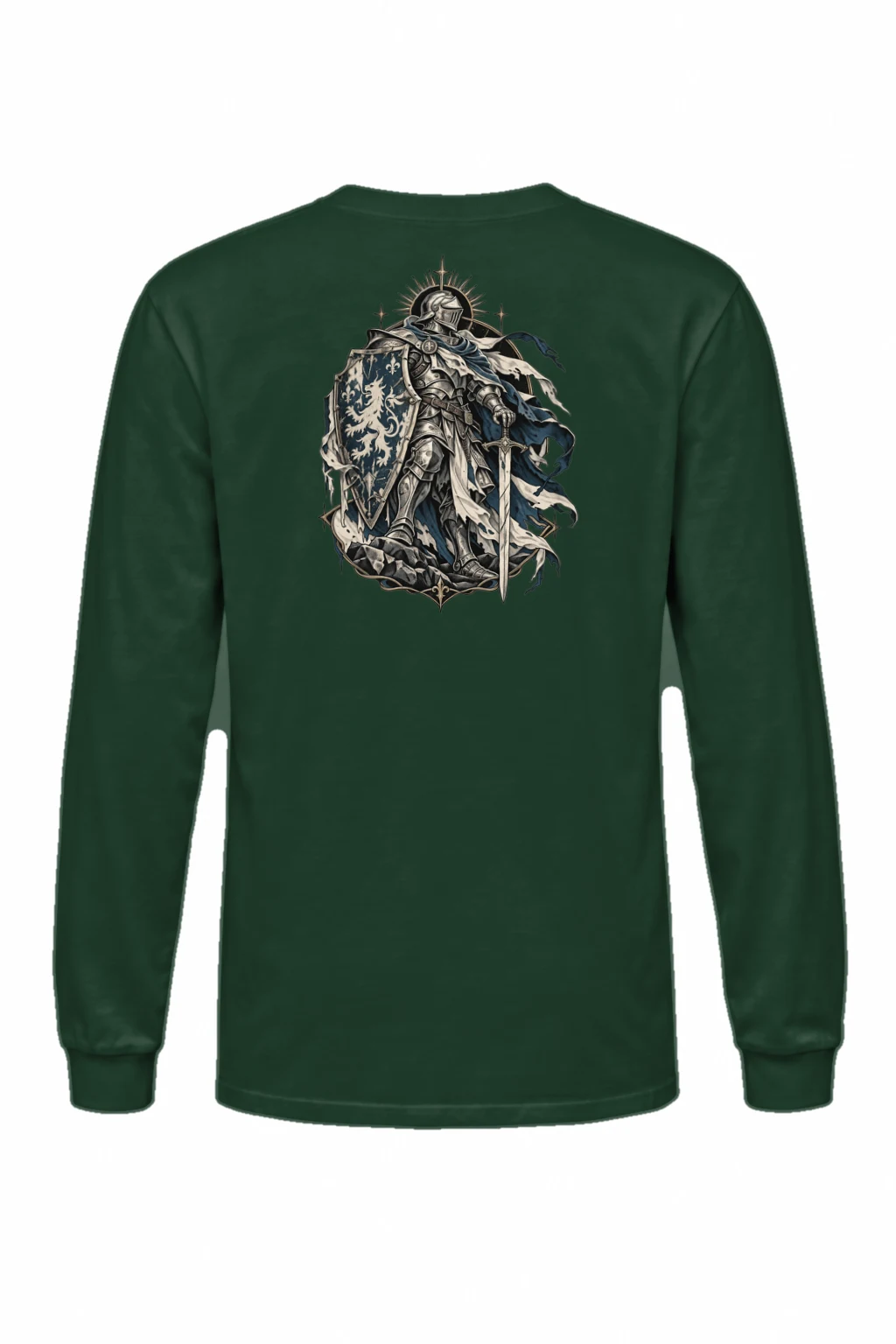 "Heraldic Knight" Unisex Longsleeve T-shirt | Gildan 2400