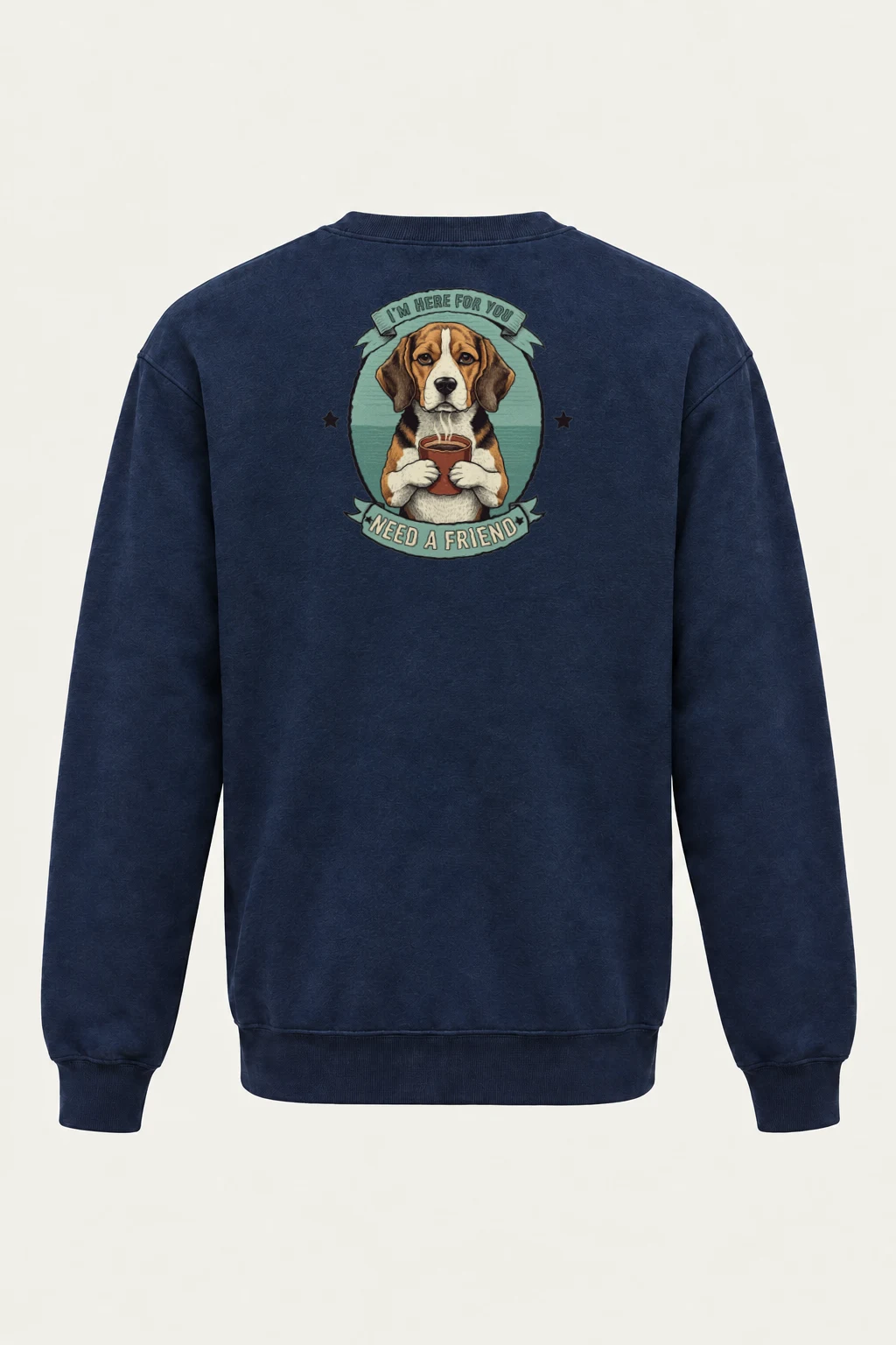 "Here For You" Heavy Blend Unisex Crewneck Sweatshirt | Gildan 18000
