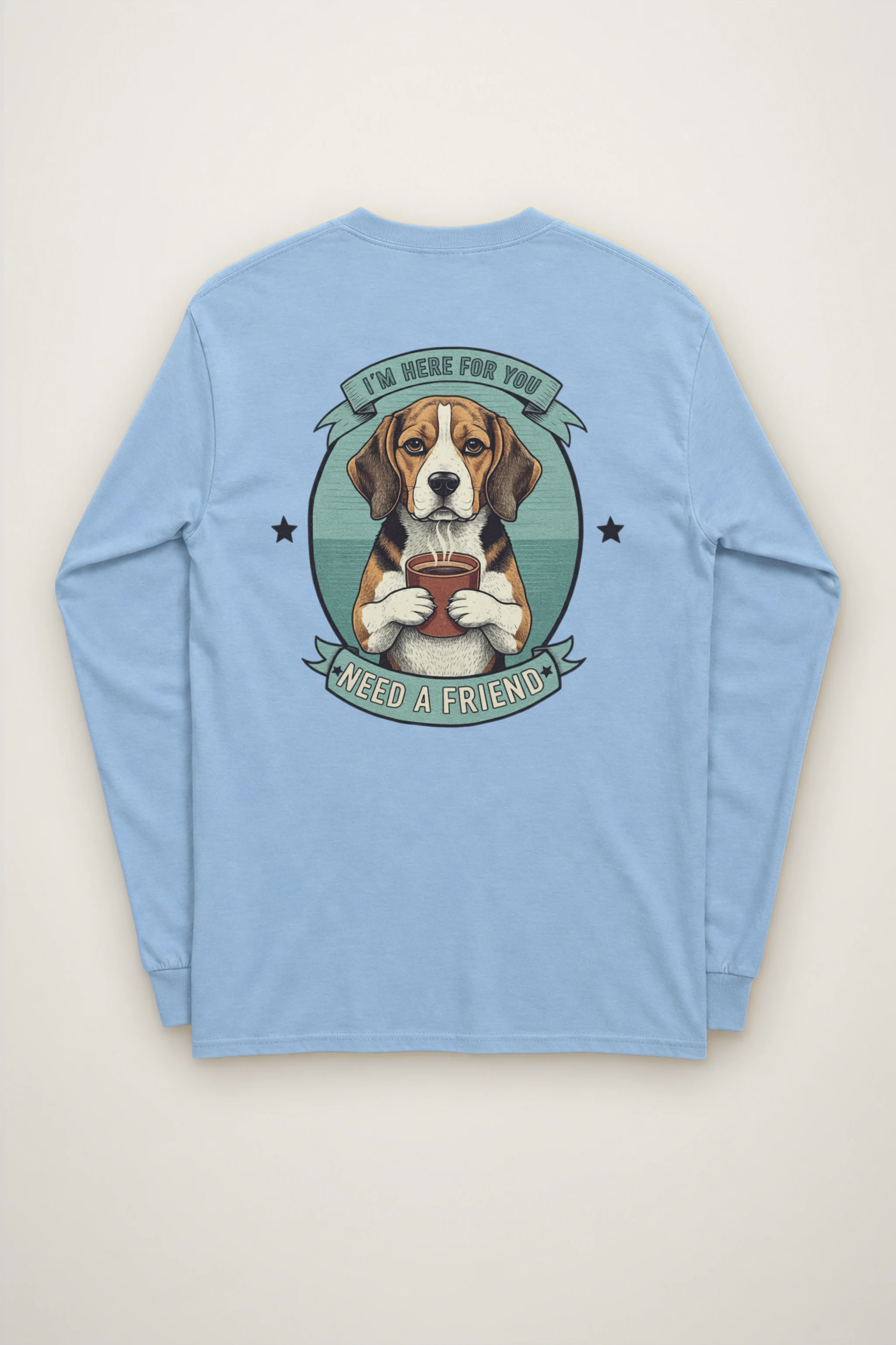 "Here For You" Unisex Longsleeve T-shirt