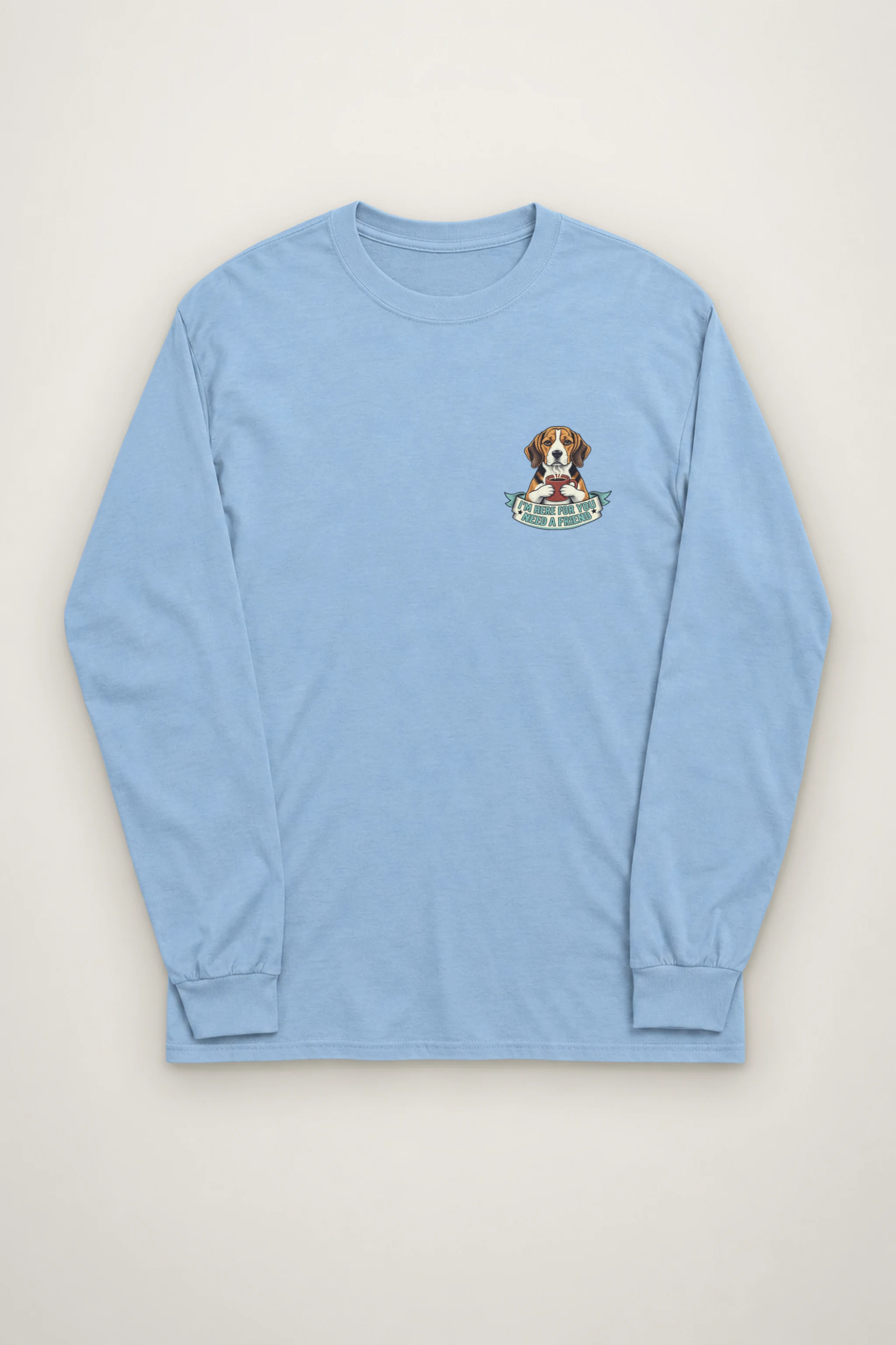 "Here For You" Unisex Longsleeve T-shirt