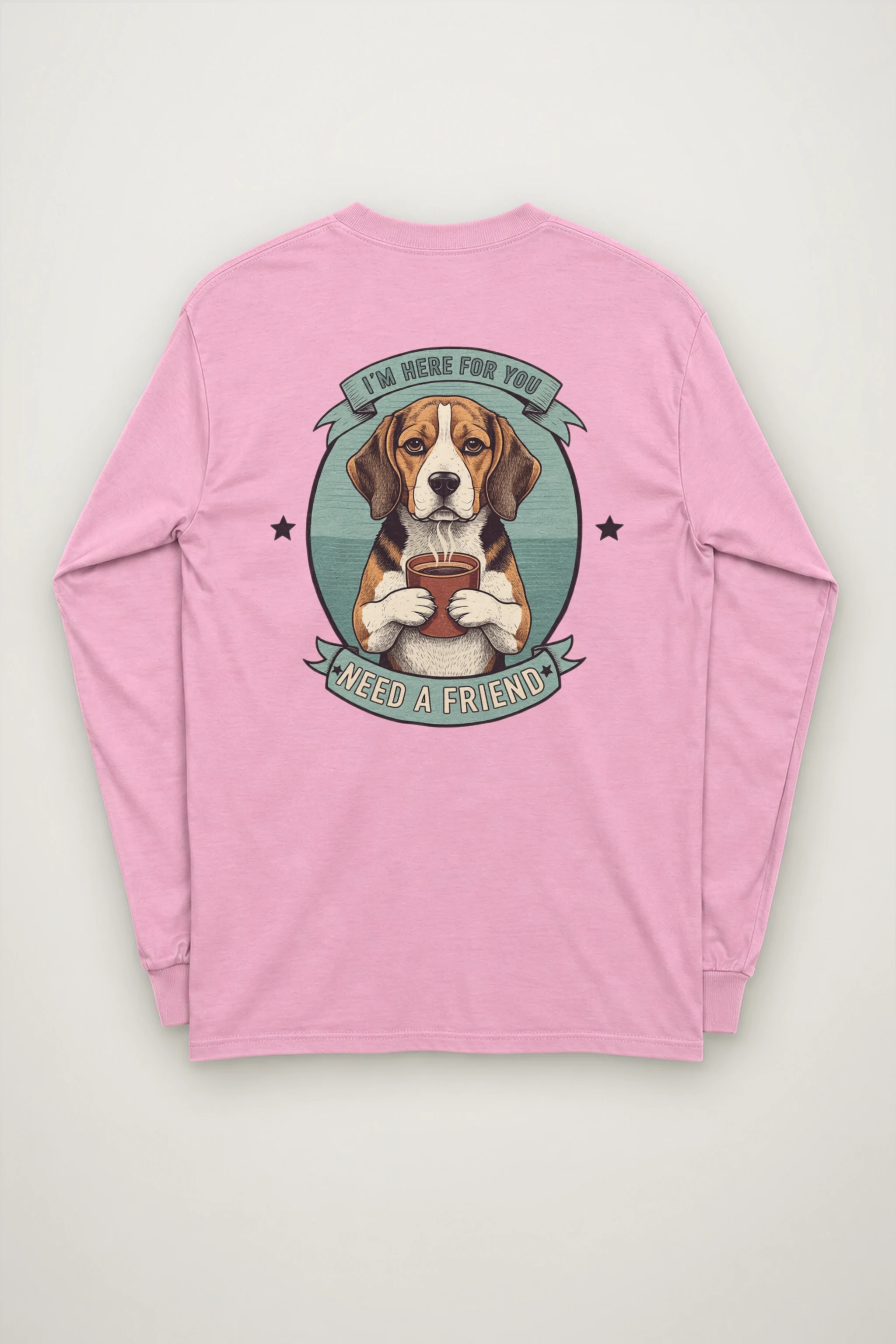 "Here For You" Unisex Longsleeve T-shirt