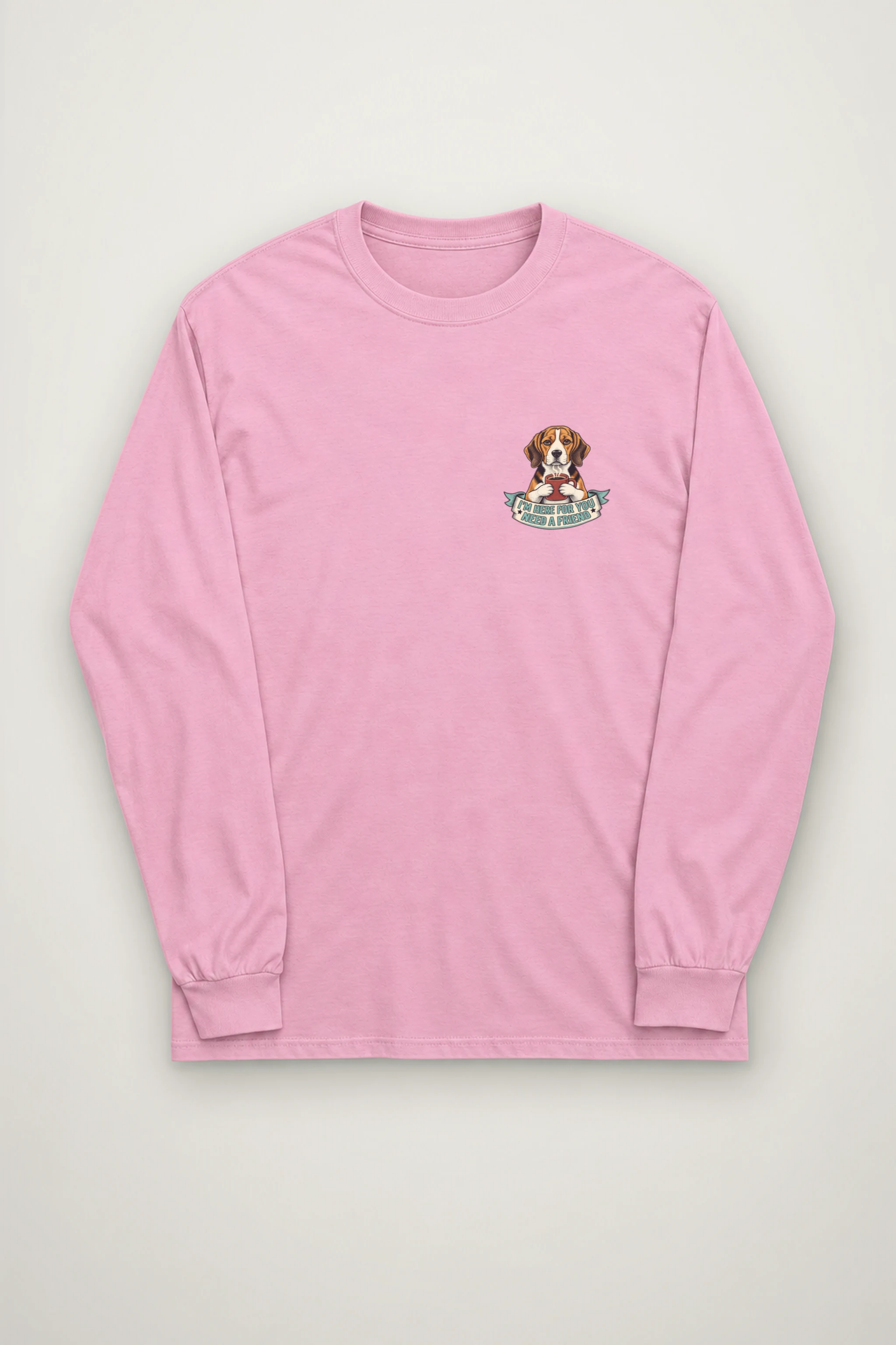 "Here For You" Unisex Longsleeve T-shirt