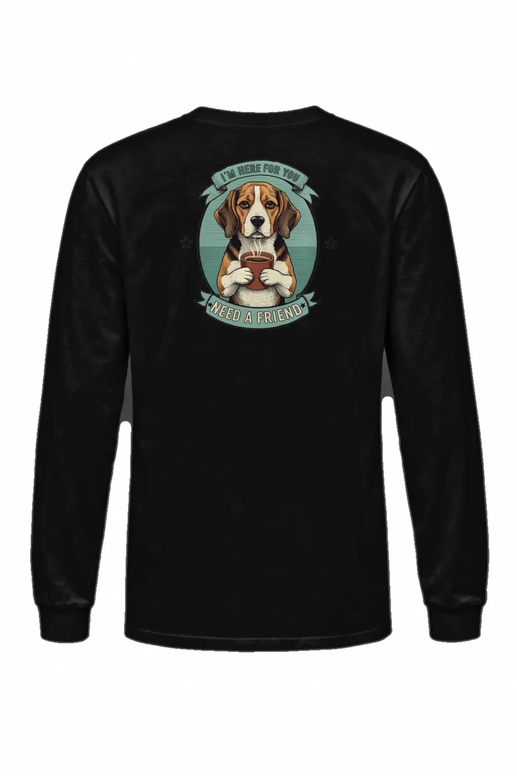 "Here For You" Unisex Longsleeve T-shirt | Gildan 2400