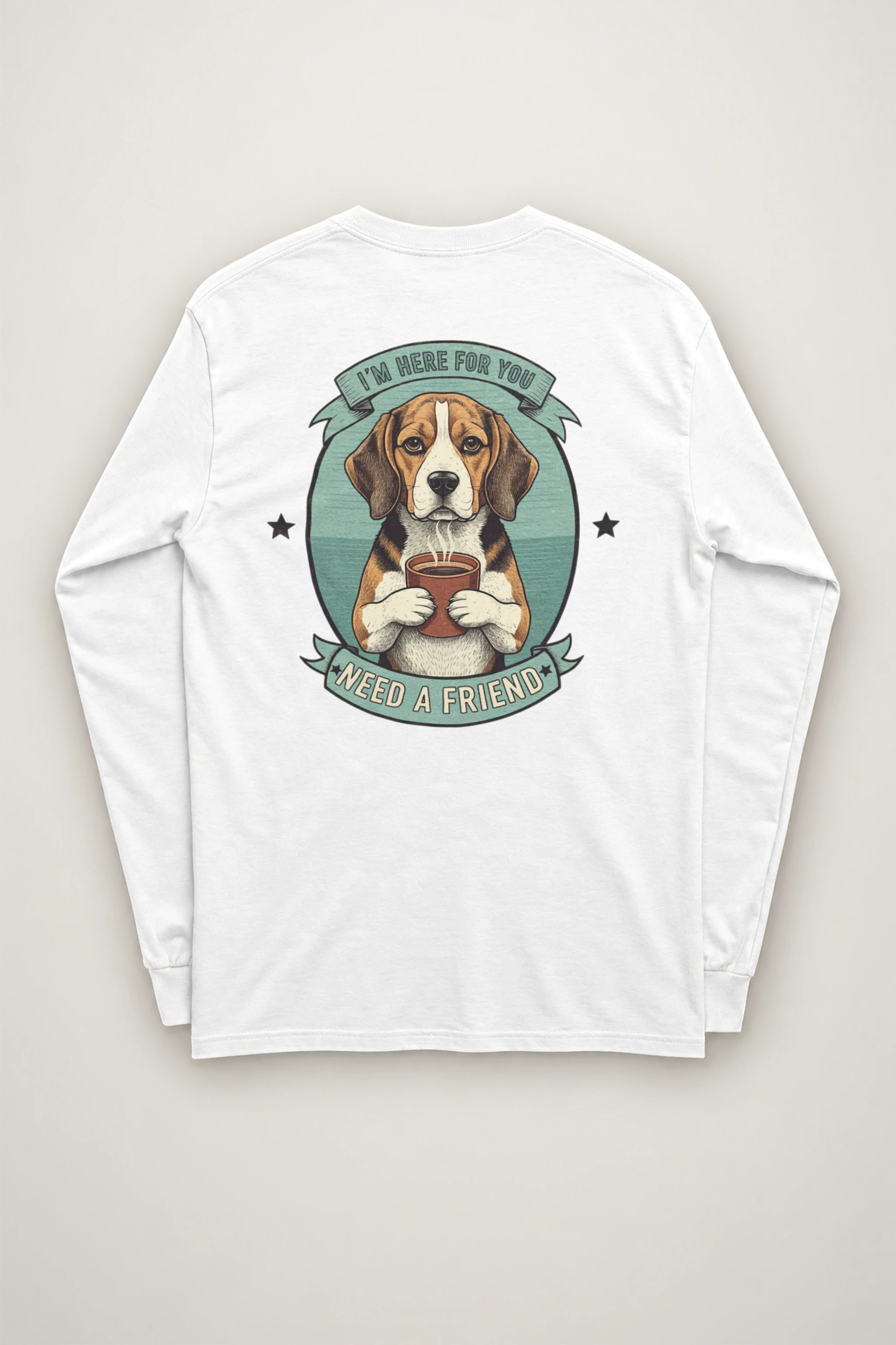 "Here For You" Unisex Longsleeve T-shirt
