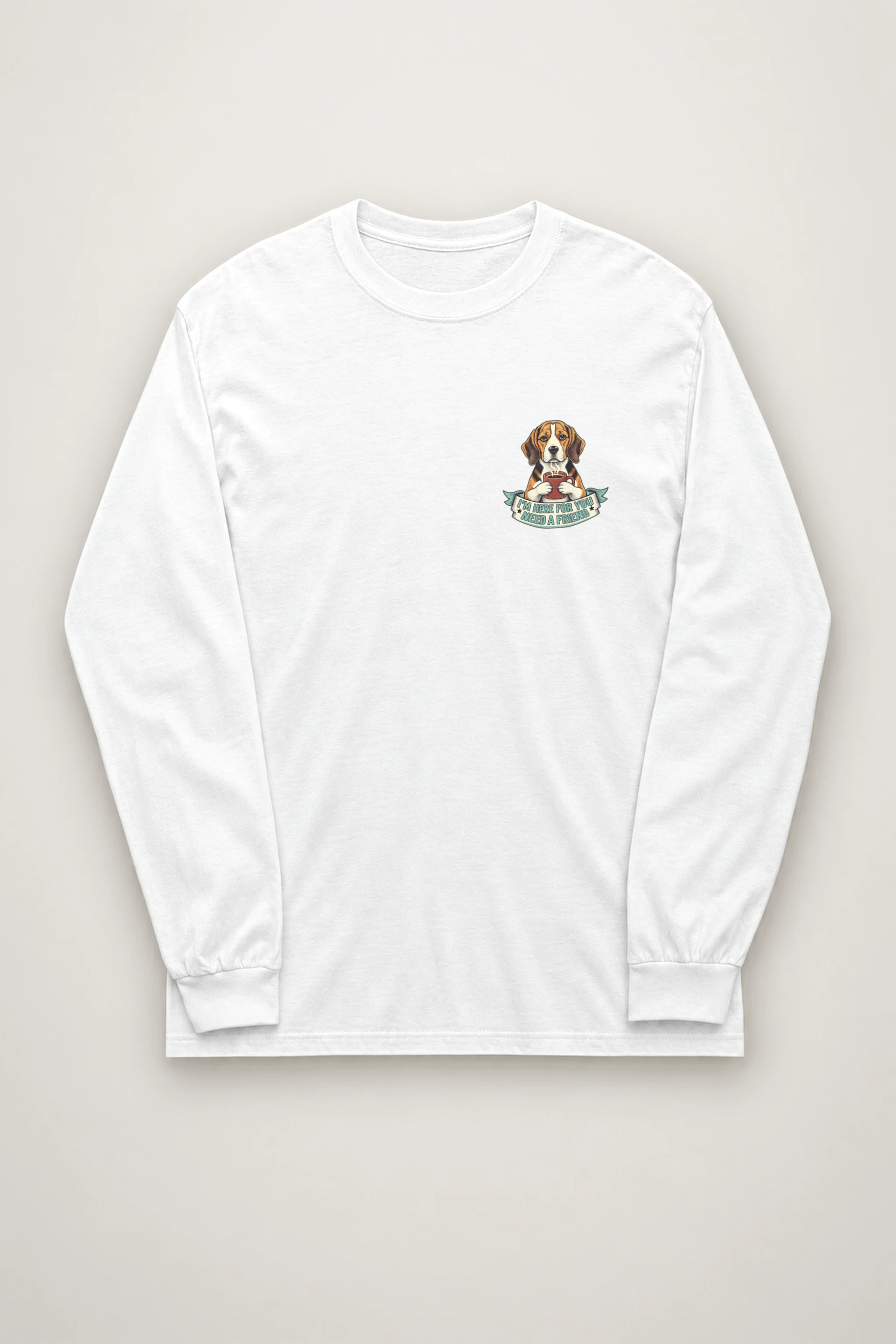 "Here For You" Unisex Longsleeve T-shirt