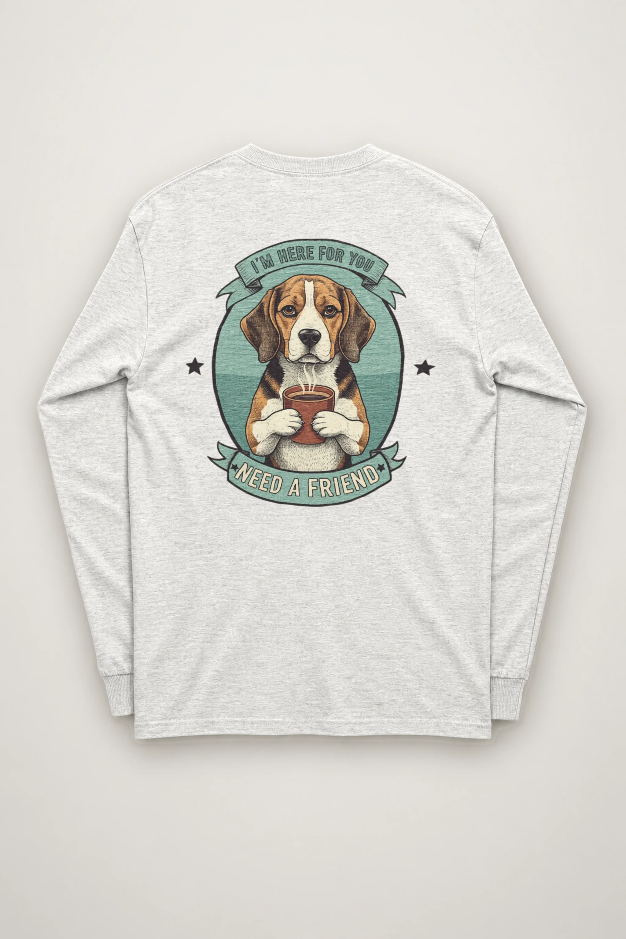 "Here For You" Unisex Longsleeve T-shirt