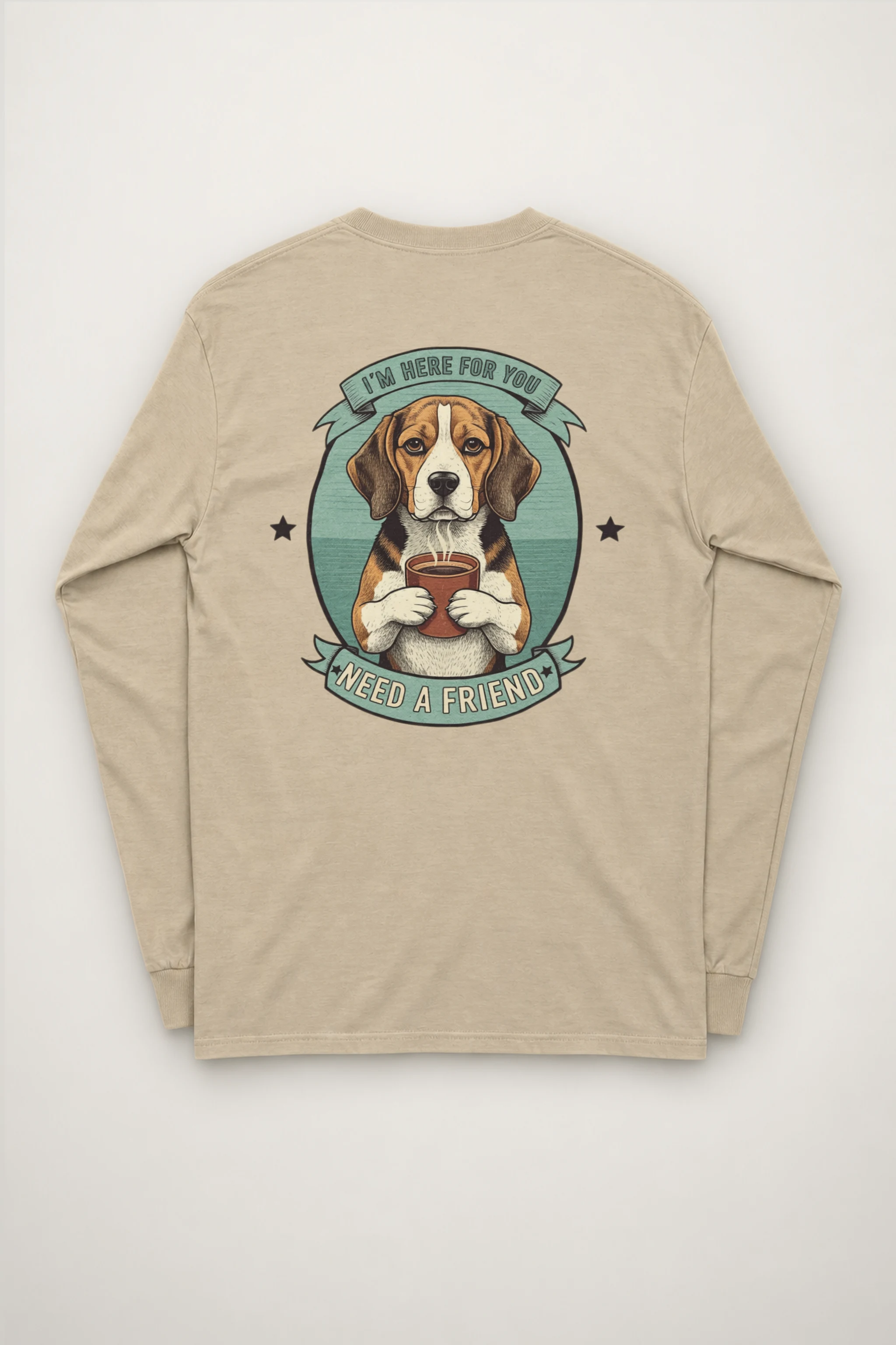 "Here For You" Unisex Longsleeve T-shirt