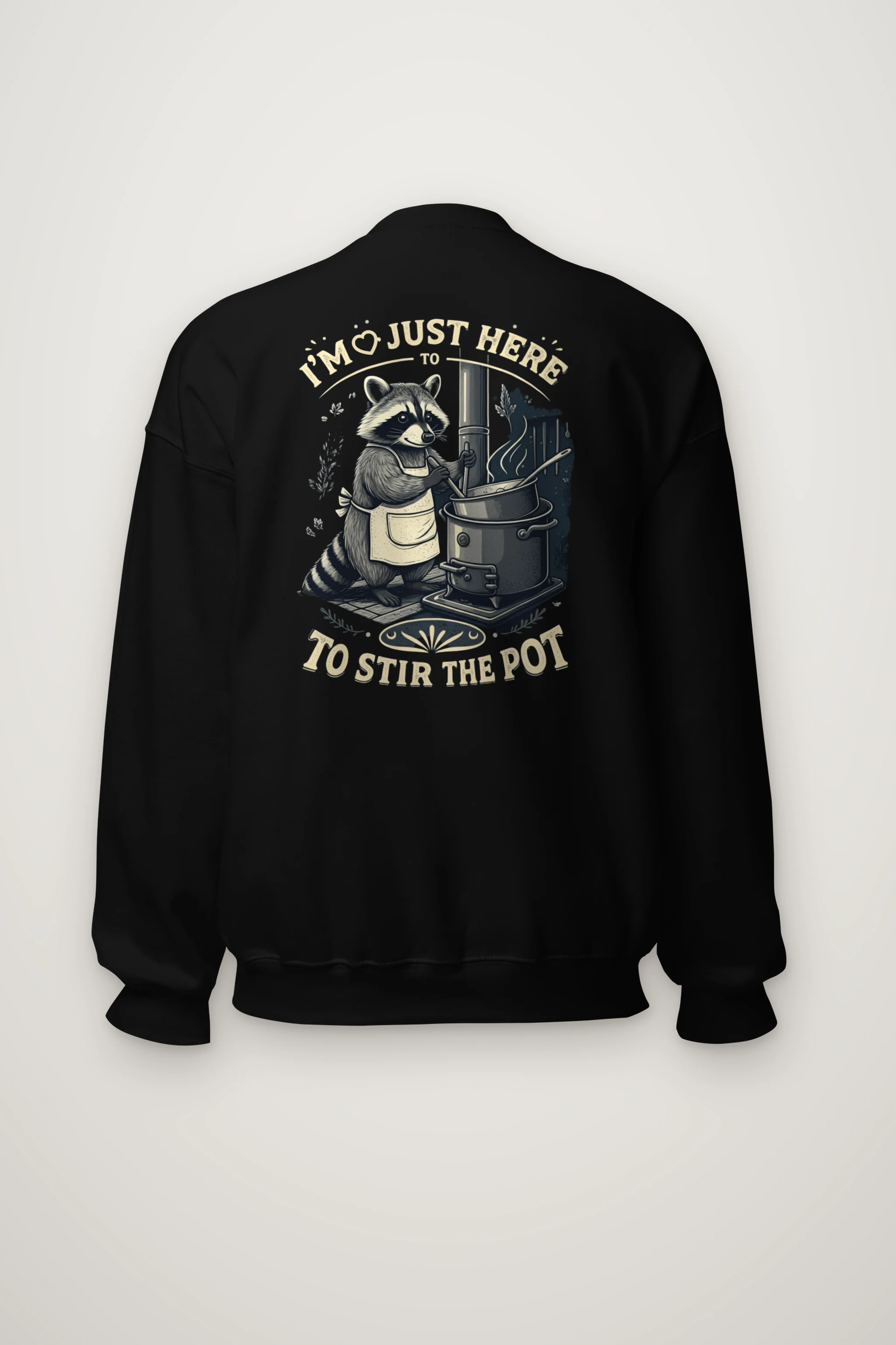 "Here To Stir The Pot" Heavy Blend Unisex Crewneck Sweatshirt
