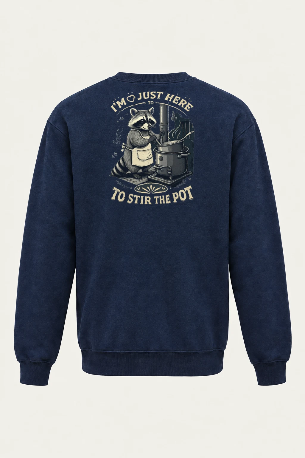 "Here To Stir The Pot" Heavy Blend Unisex Crewneck Sweatshirt | Gildan 18000