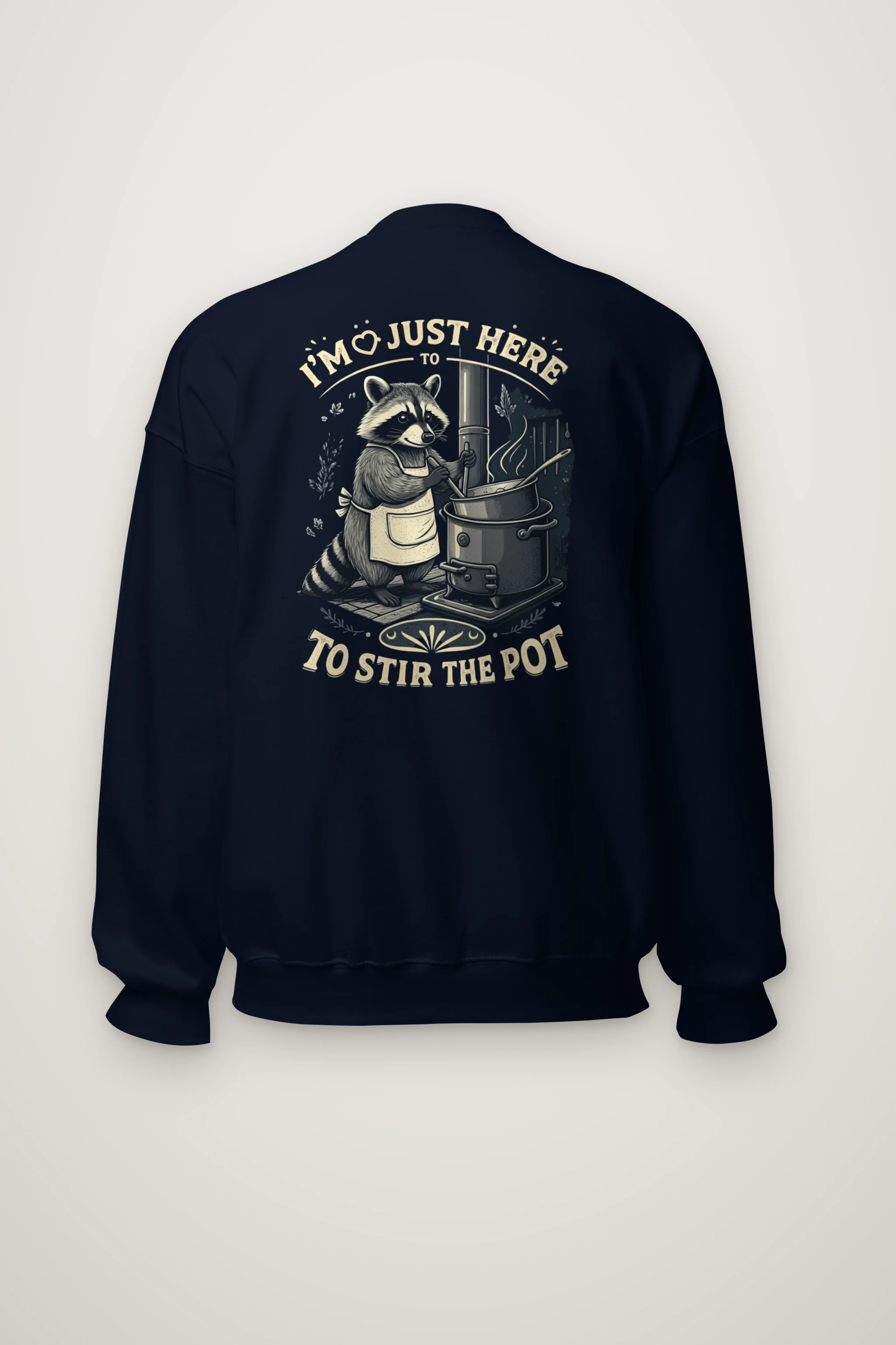 "Here To Stir The Pot" Heavy Blend Unisex Crewneck Sweatshirt