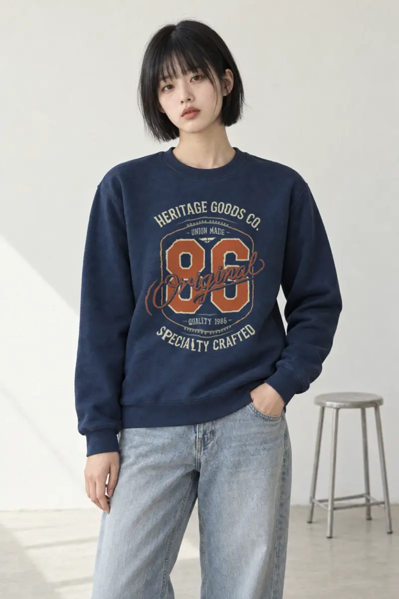 "Heritage 86 Original" Heavy Blend Unisex Crewneck Sweatshirt
