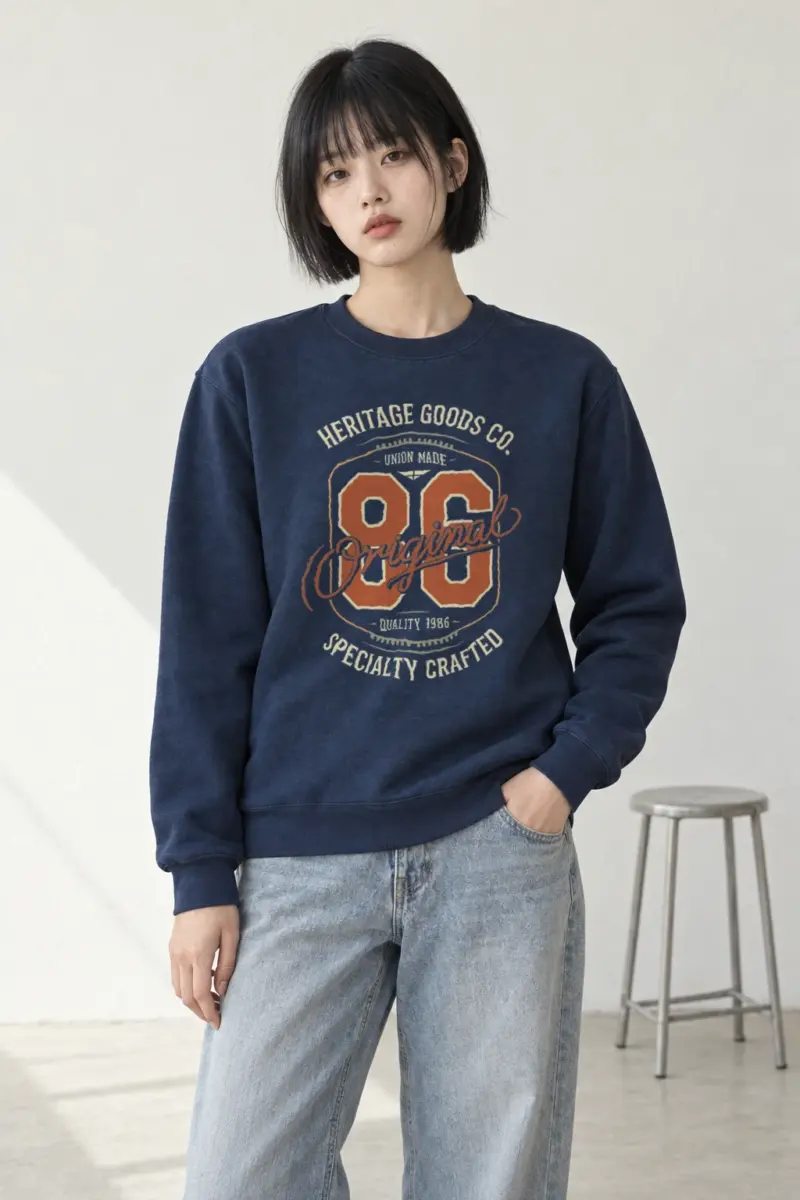 "Heritage 86 Original" Heavy Blend Unisex Crewneck Sweatshirt