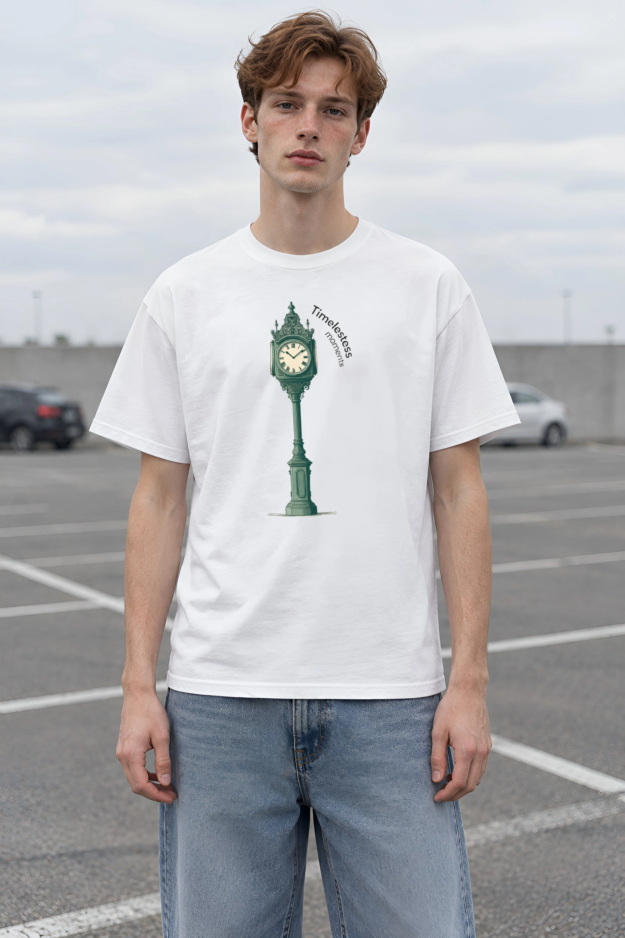 "Heritage Hour" Heavyweight Unisex Crewneck T-shirt