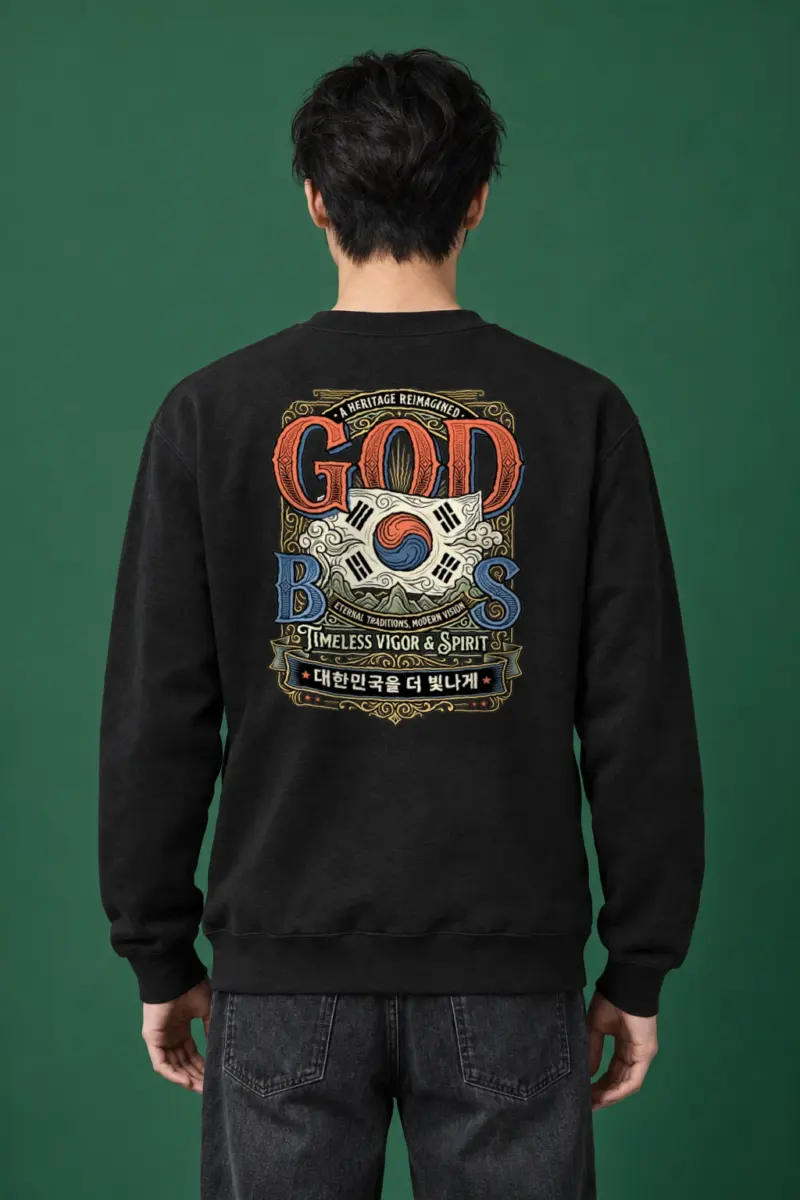 "Heritage Reimagined" Heavy Blend Unisex Crewneck Sweatshirt