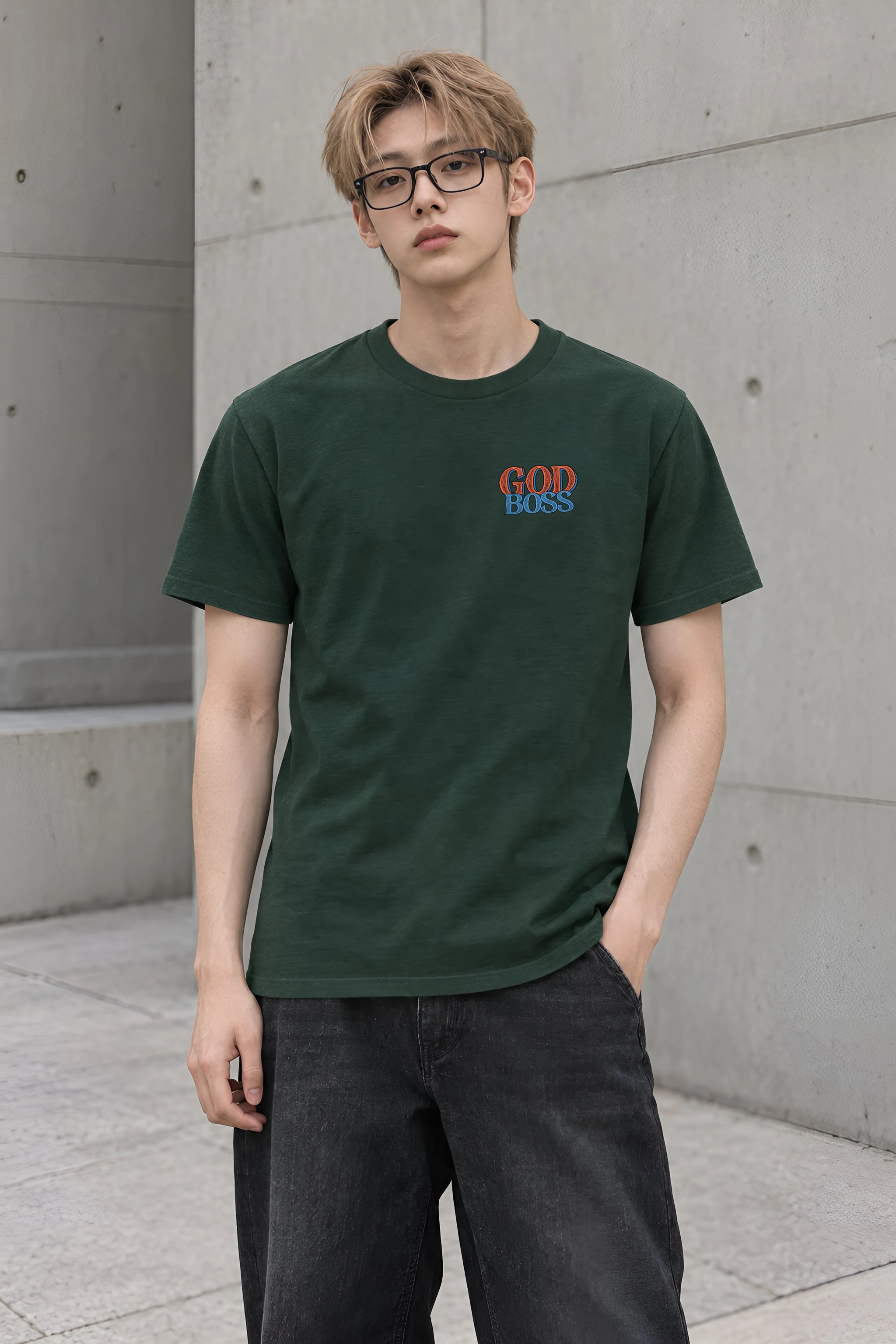 "Heritage Reimagined" Heavyweight Unisex Crewneck T-shirt