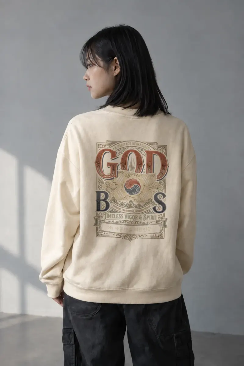 "Heritage Reimagined" Unisex Sponge Fleece Crewneck Sweatshirt | Bella + Canvas 3901