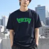 "Hero Katakana" Heavyweight Unisex Crewneck T-shirt | Gildan 5000