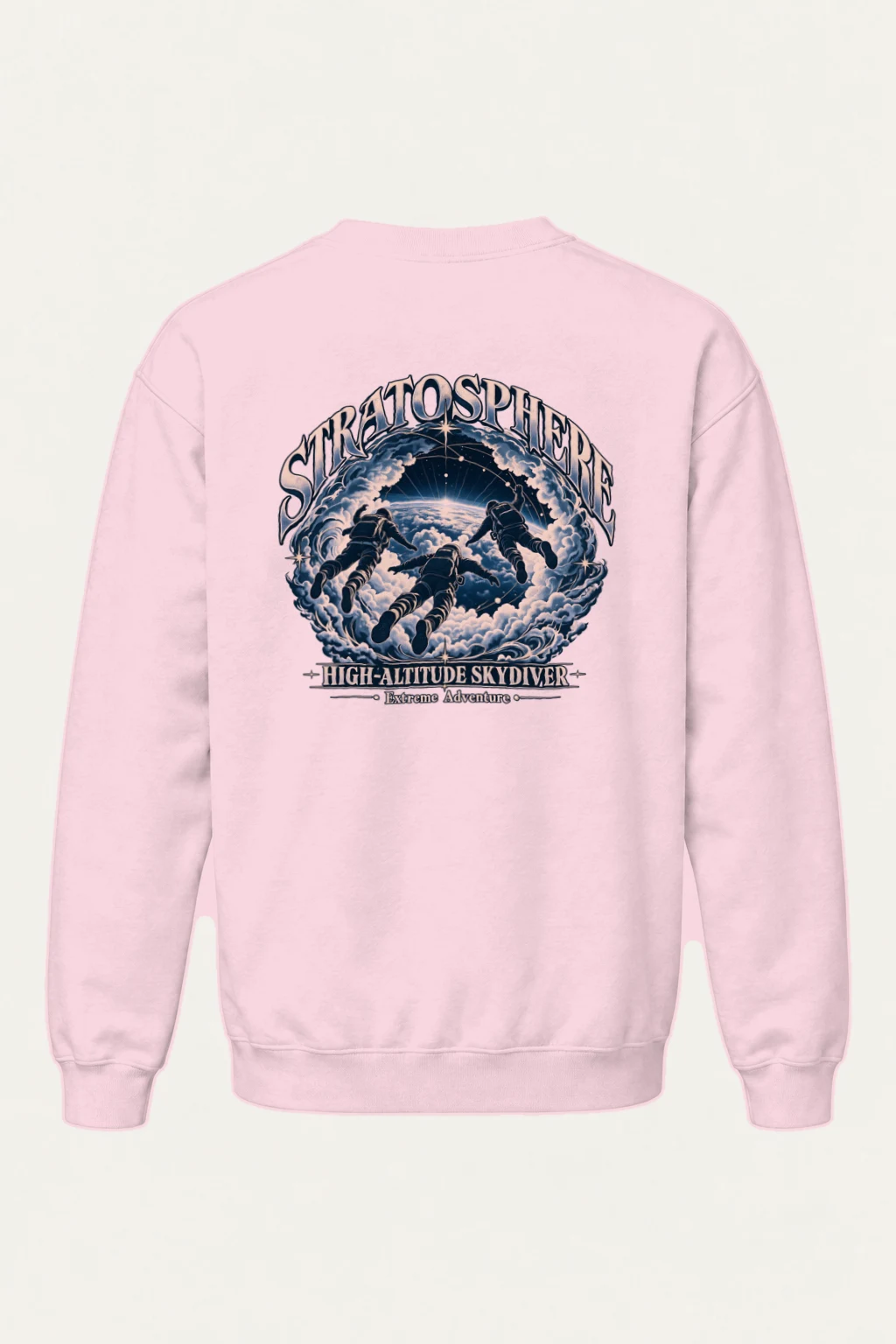 "High-Altitude Skydiver" Heavy Blend Unisex Crewneck Sweatshirt | Gildan 18000