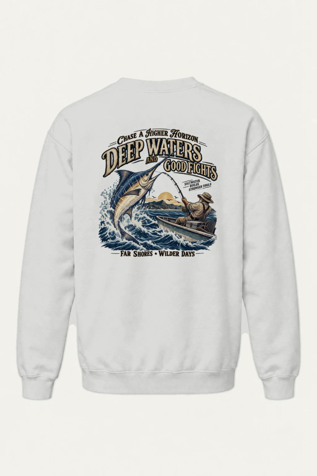 "Higher Horizon" Heavy Blend Unisex Crewneck Sweatshirt | Gildan 18000