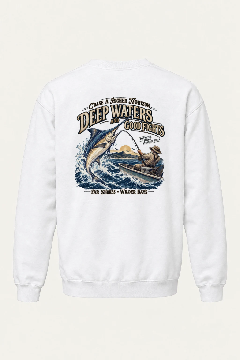 "Higher Horizon" Heavy Blend Unisex Crewneck Sweatshirt | Gildan 18000