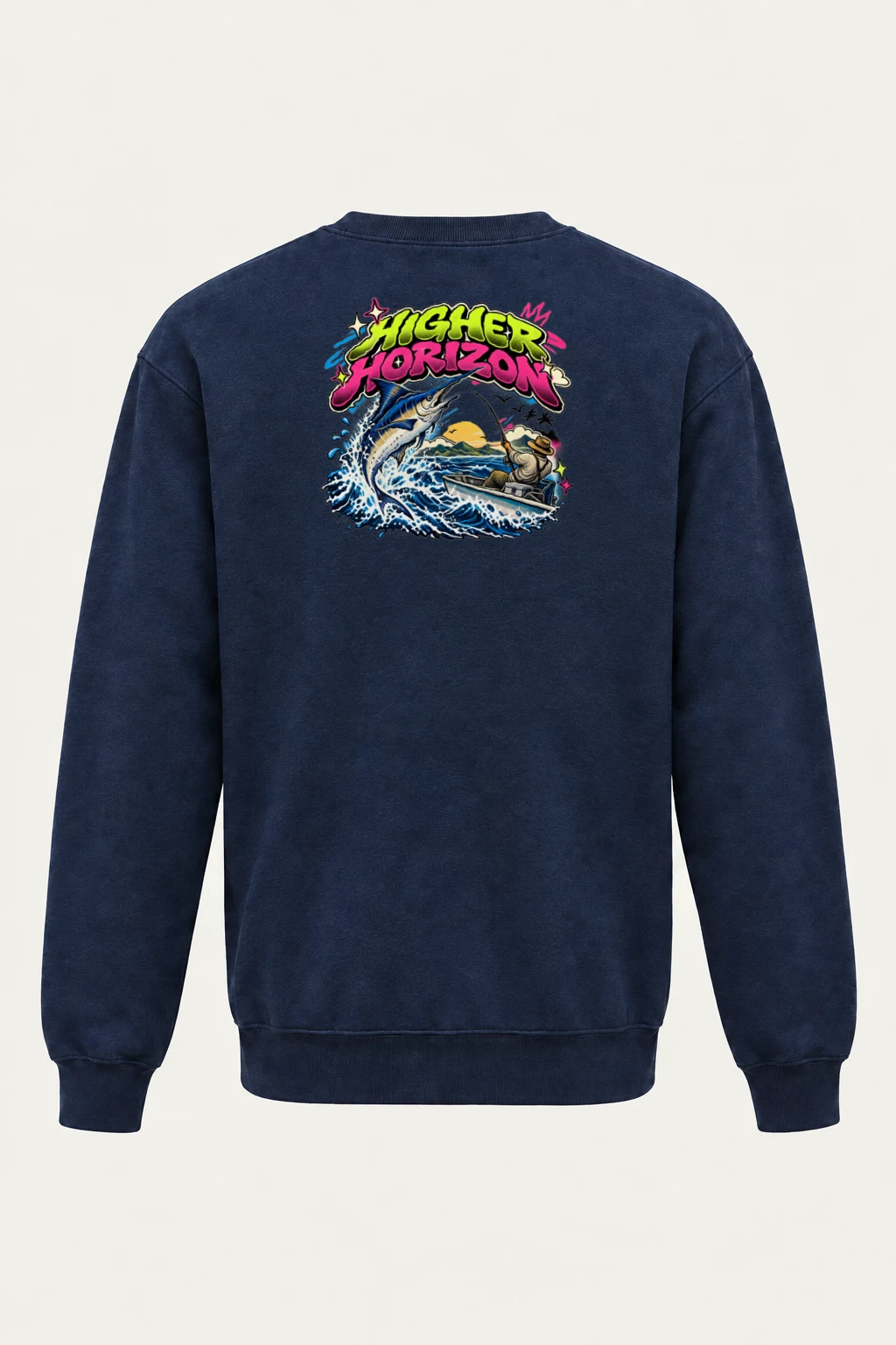 "Higher Horizon" Heavy Blend Unisex Crewneck Sweatshirt | Gildan 18000