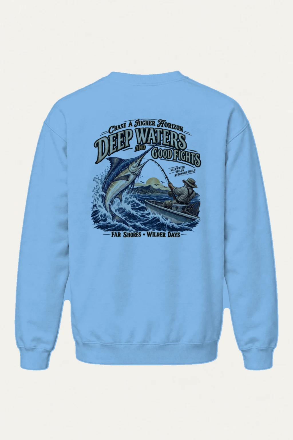 "Higher Horizon" Heavy Blend Unisex Crewneck Sweatshirt | Gildan 18000