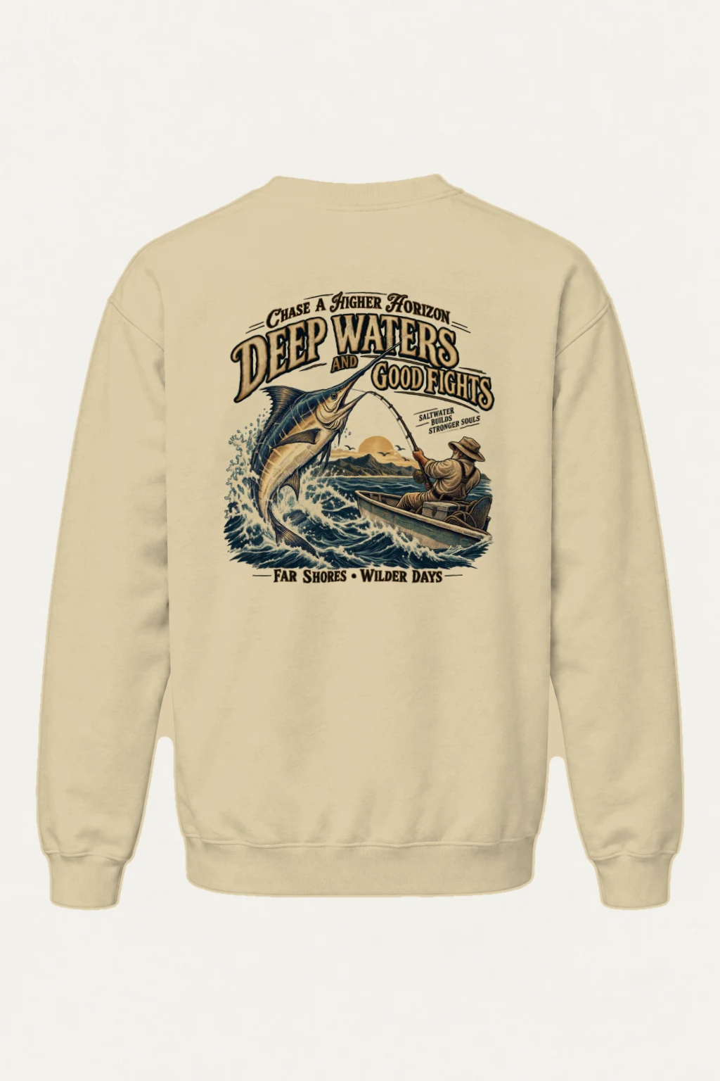 "Higher Horizon" Heavy Blend Unisex Crewneck Sweatshirt | Gildan 18000