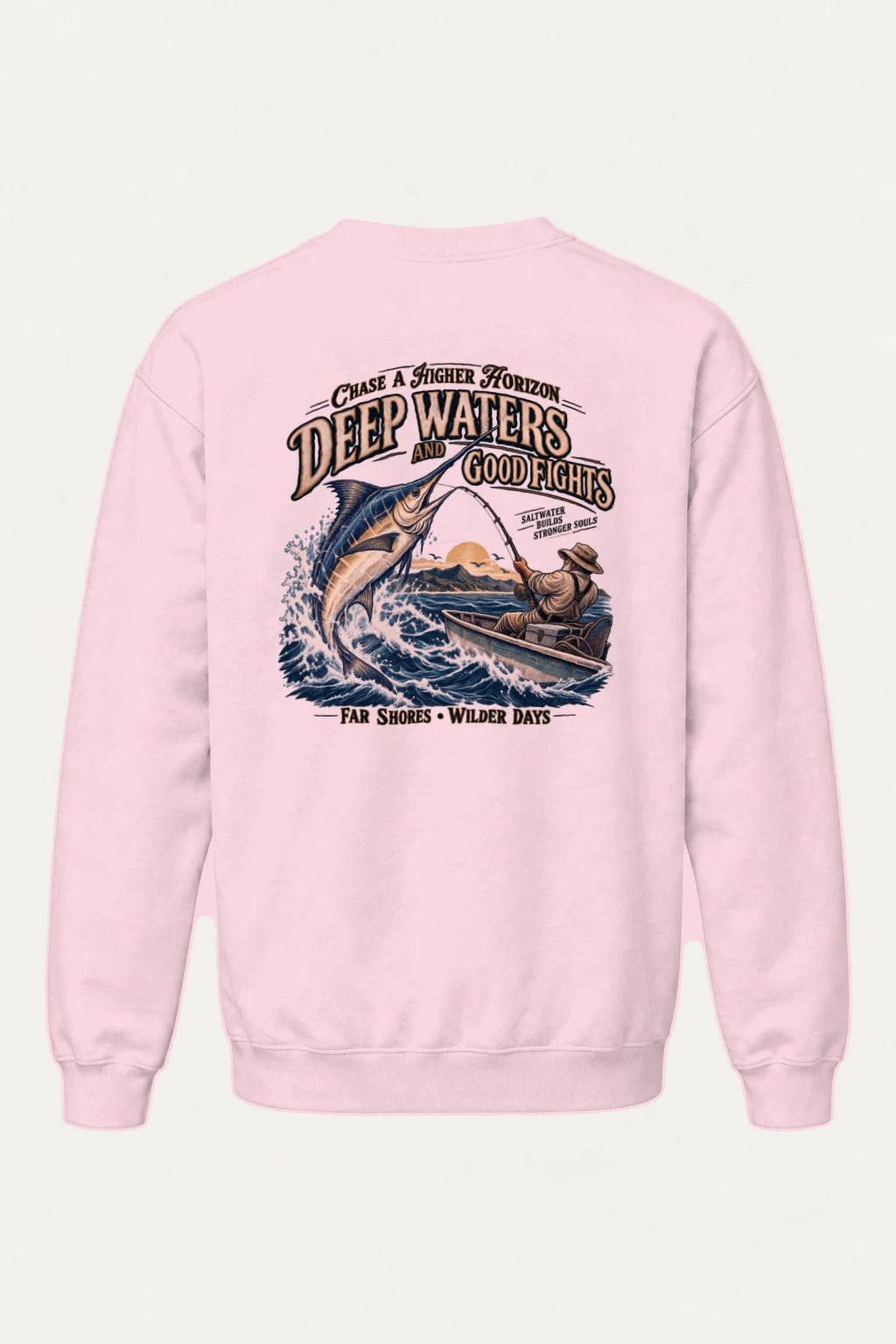 "Higher Horizon" Heavy Blend Unisex Crewneck Sweatshirt | Gildan 18000