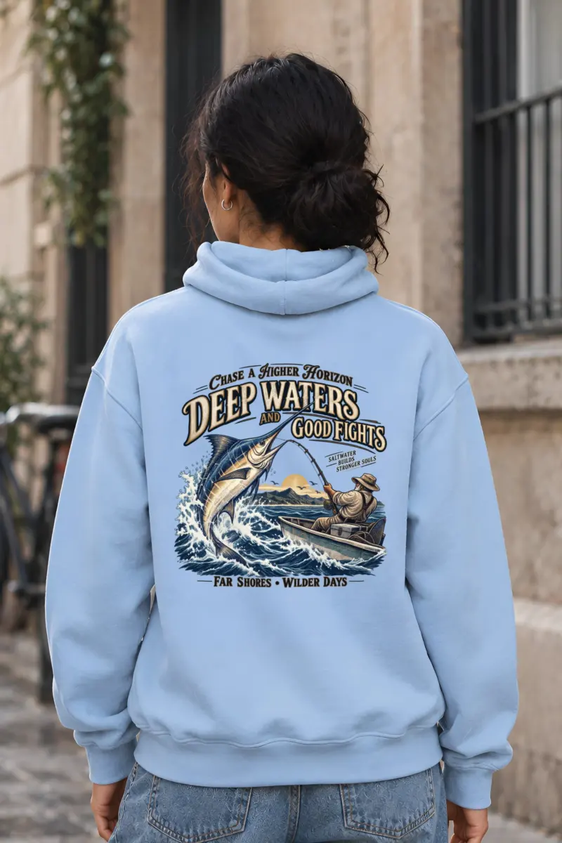 "Higher Horizon" Heavy Blend Unisex Pullover Hoodie