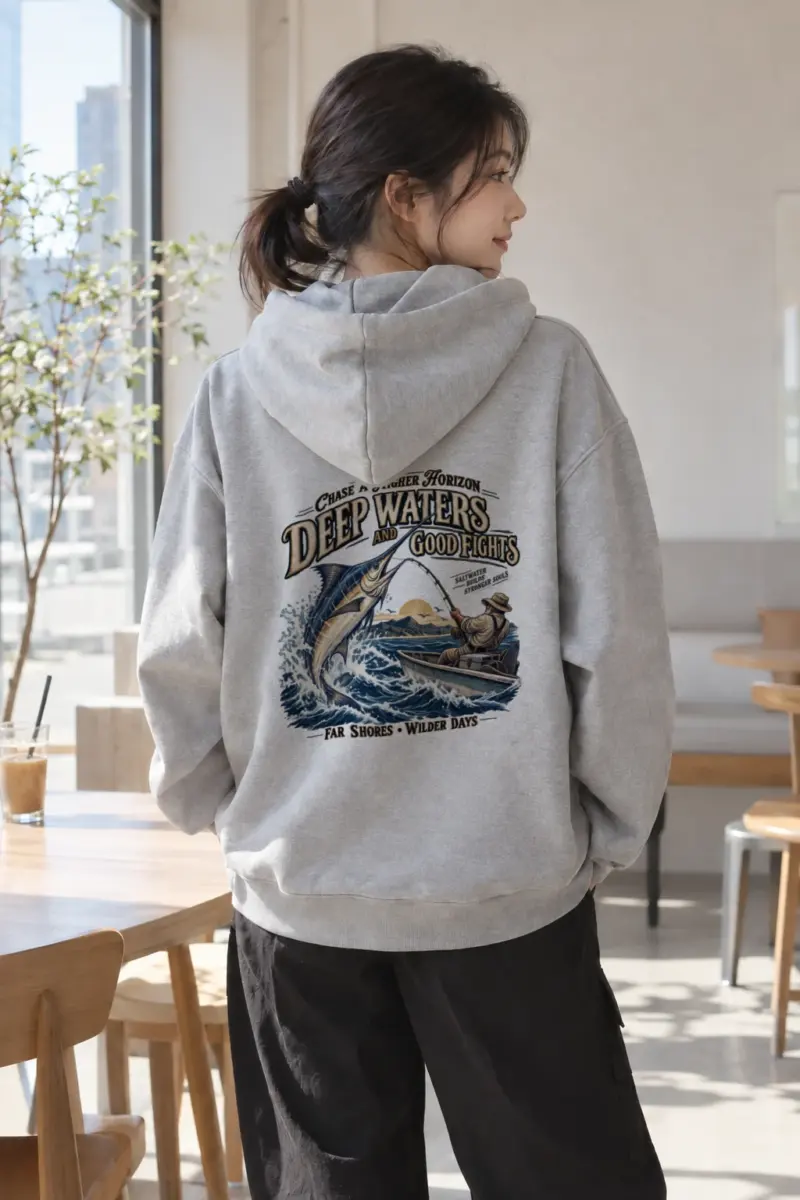 "Higher Horizon" Heavy Blend Unisex Pullover Hoodie | Gildan 18500