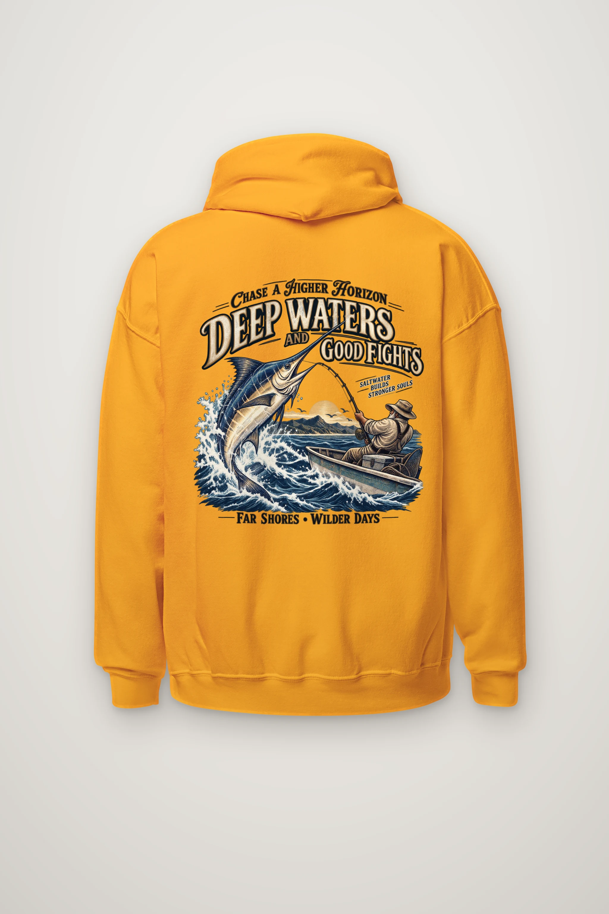 "Higher Horizon" Heavy Blend Unisex Pullover Hoodie