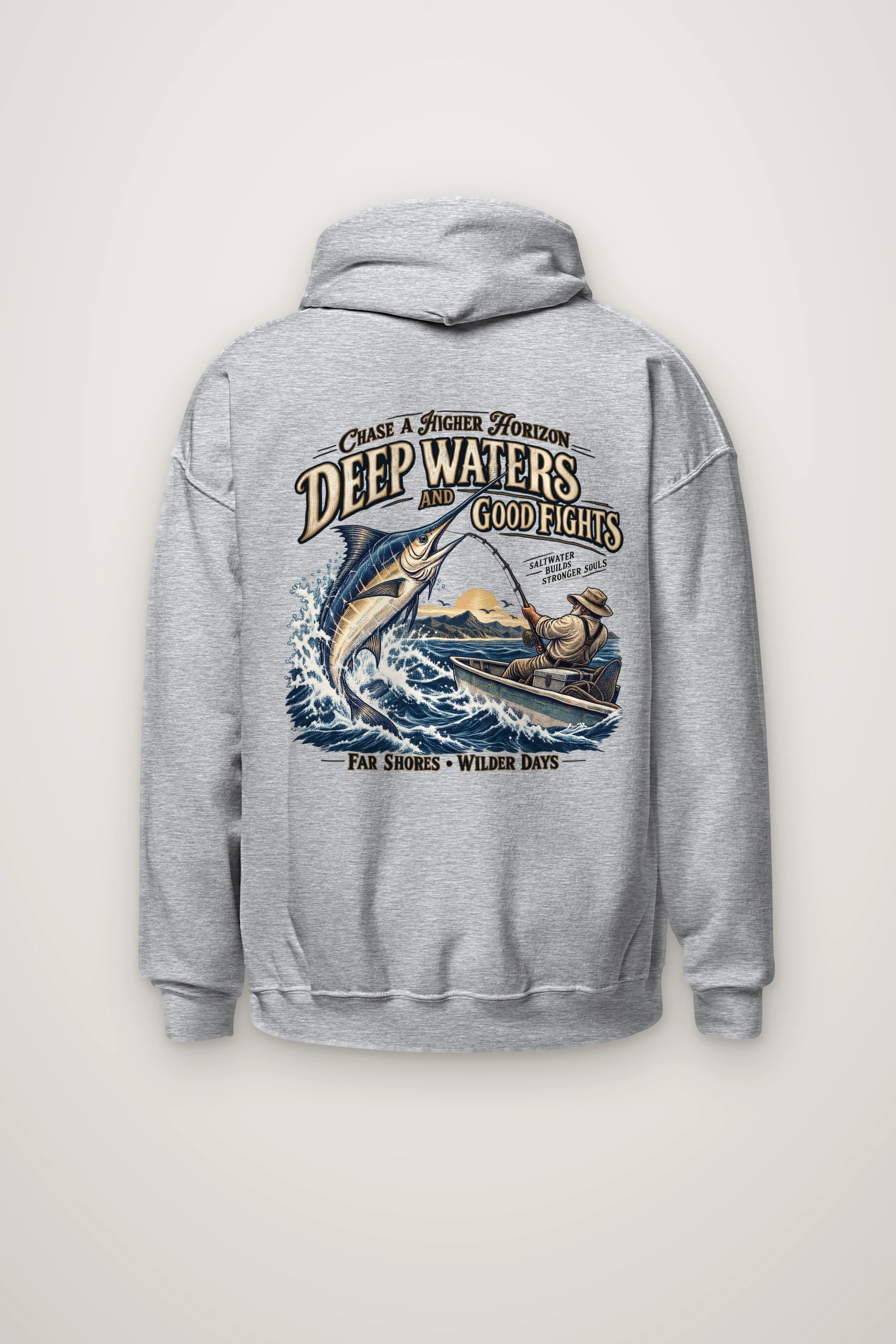 "Higher Horizon" Heavy Blend Unisex Pullover Hoodie