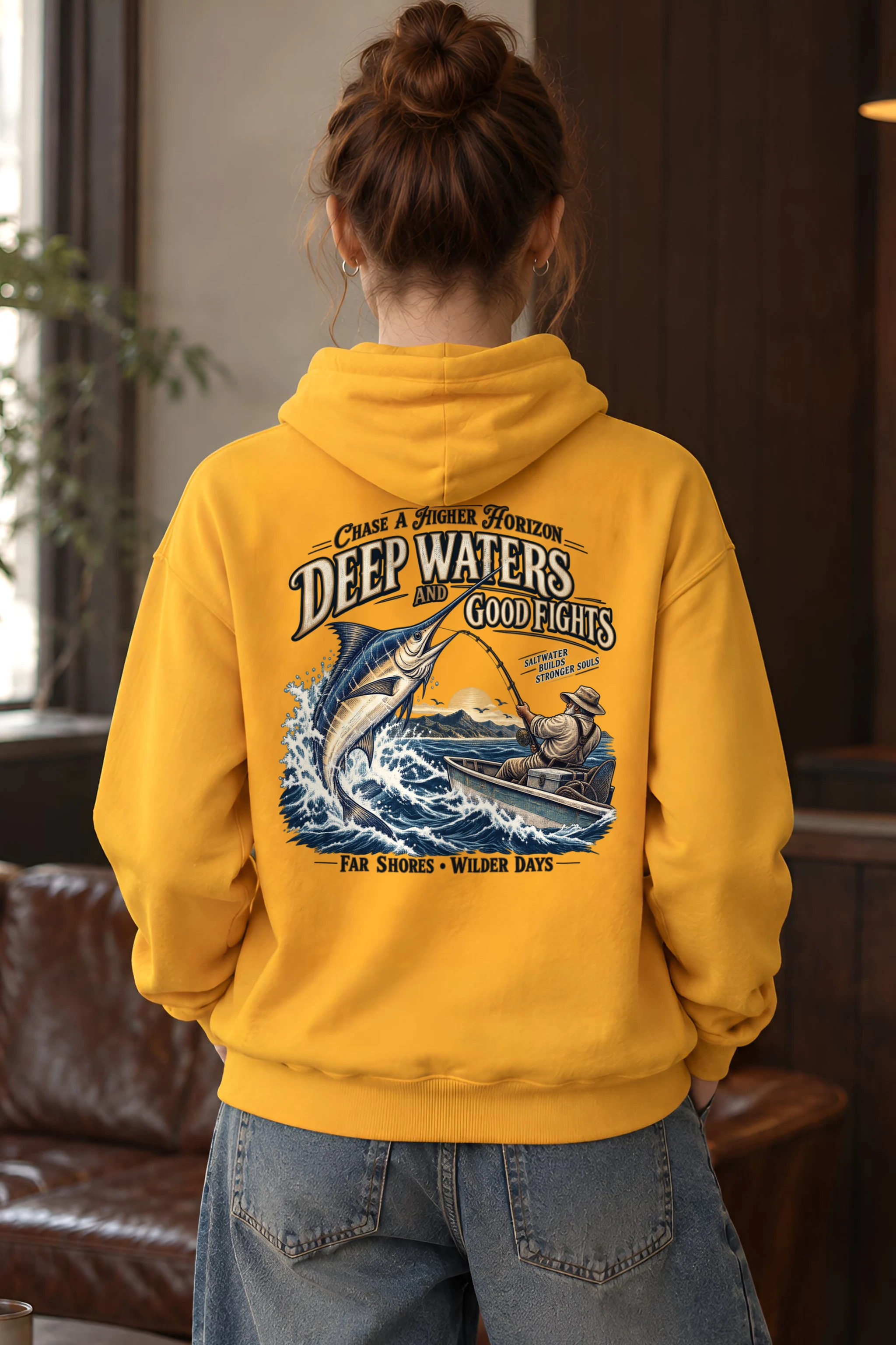 "Higher Horizon" 1 Pullover Hoodie