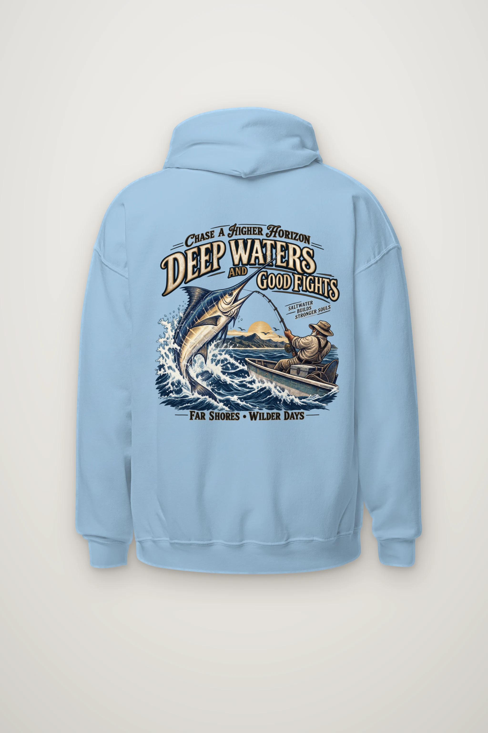 "Higher Horizon" Heavy Blend Unisex Pullover Hoodie