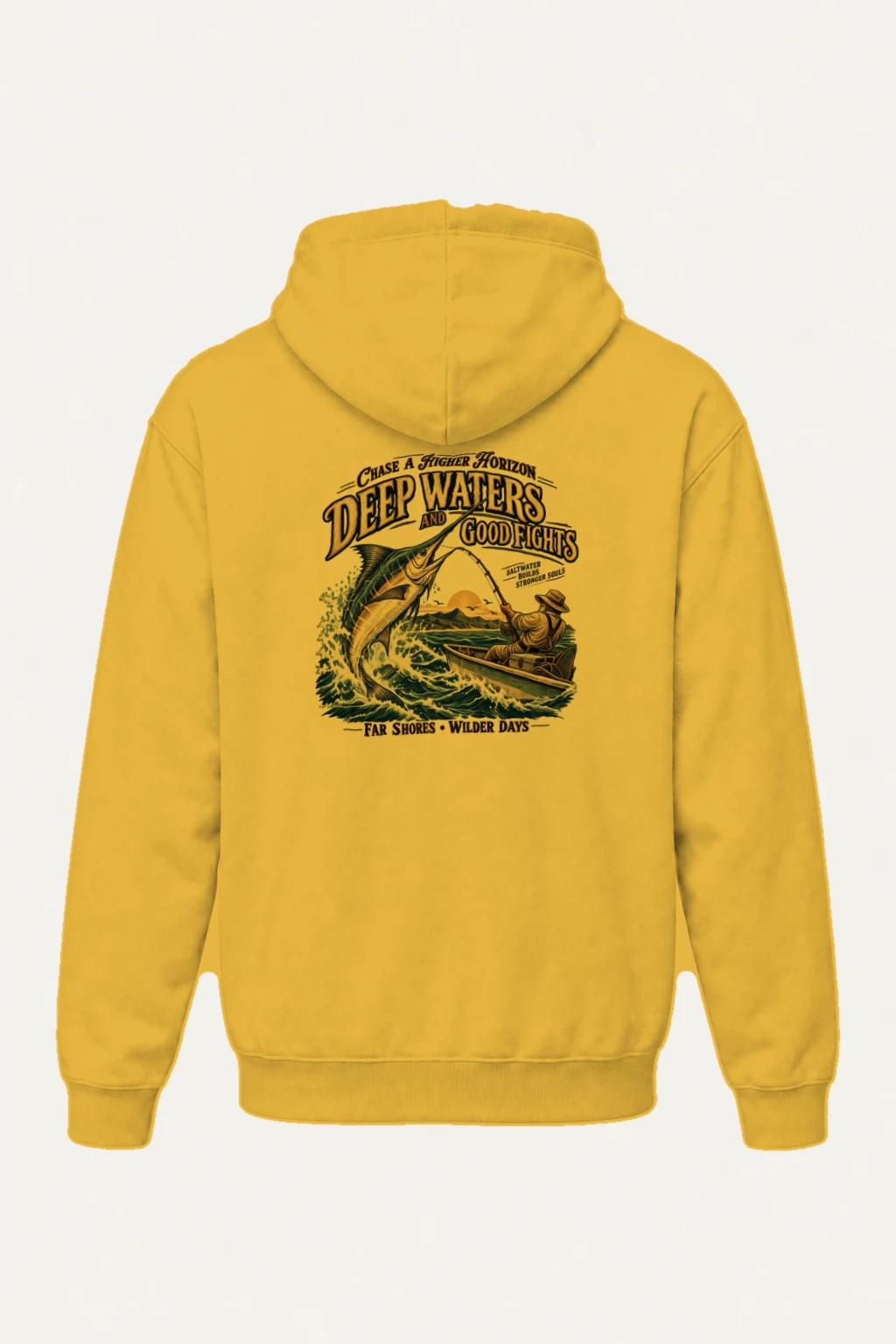 "Higher Horizon" Heavy Blend Unisex Pullover Hoodie | Gildan 18500