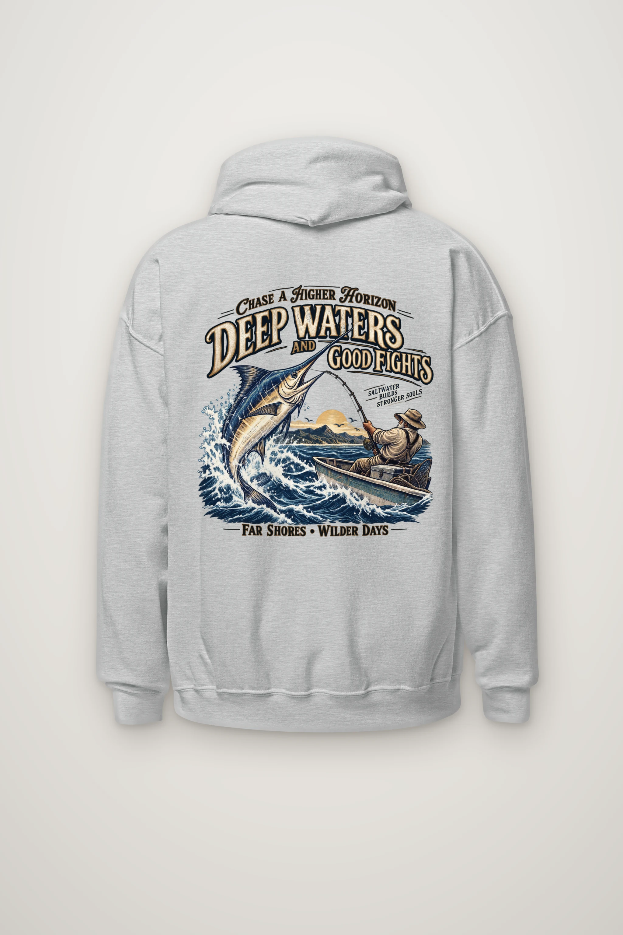 "Higher Horizon" Heavy Blend Unisex Pullover Hoodie