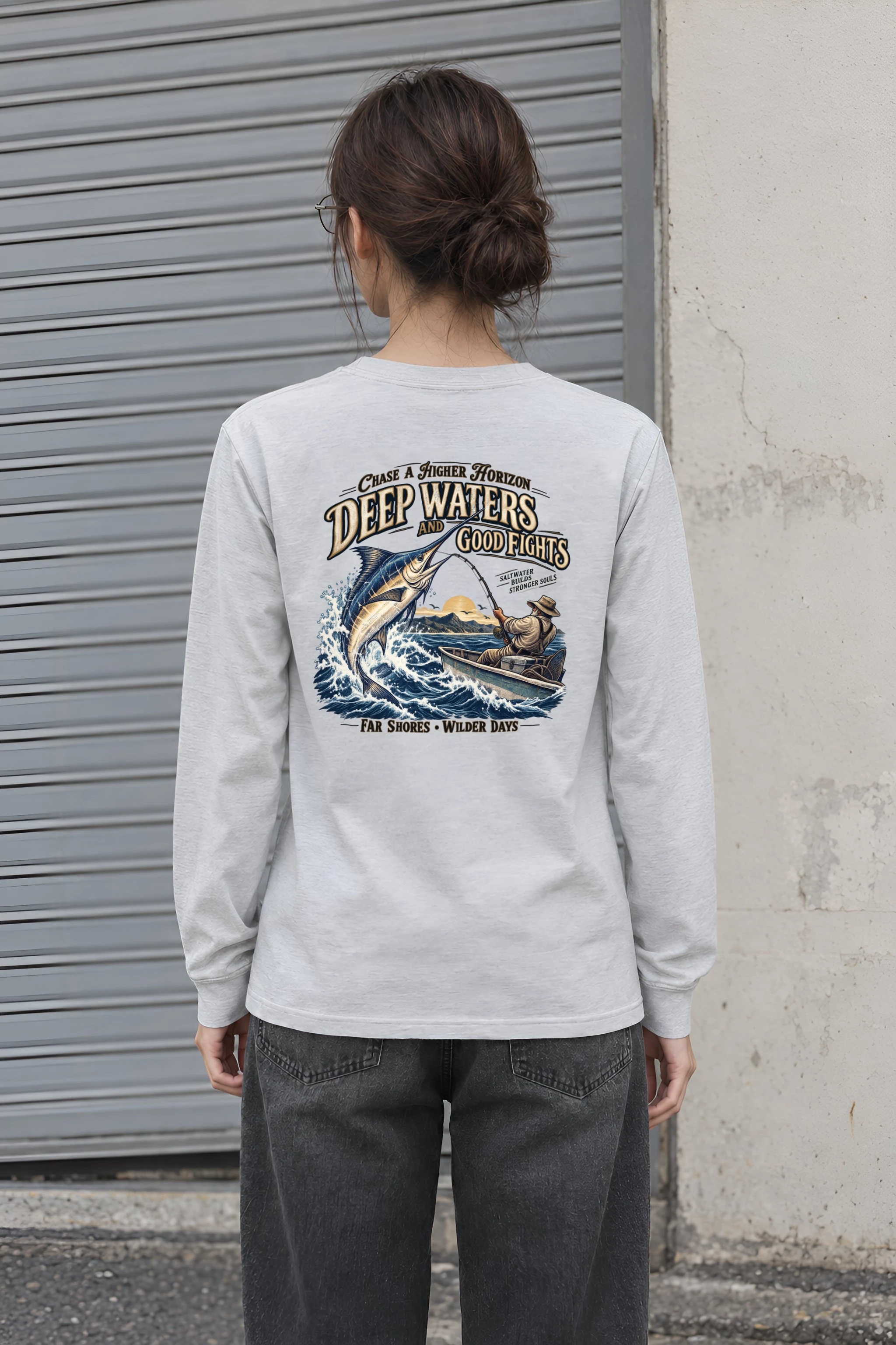 "Higher Horizon" Unisex Longsleeve T-shirt