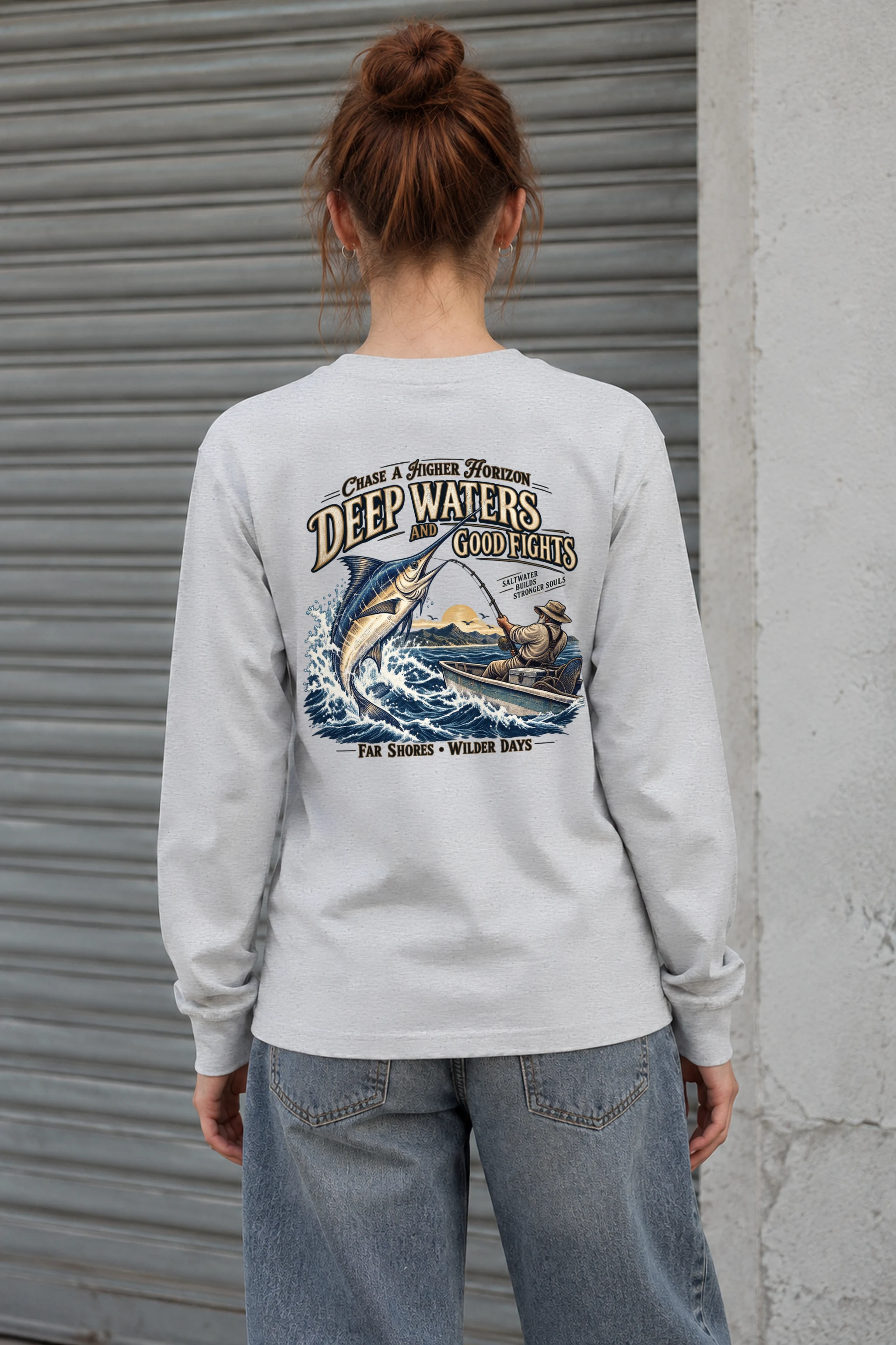 "Higher Horizon" Unisex Longsleeve T-shirt