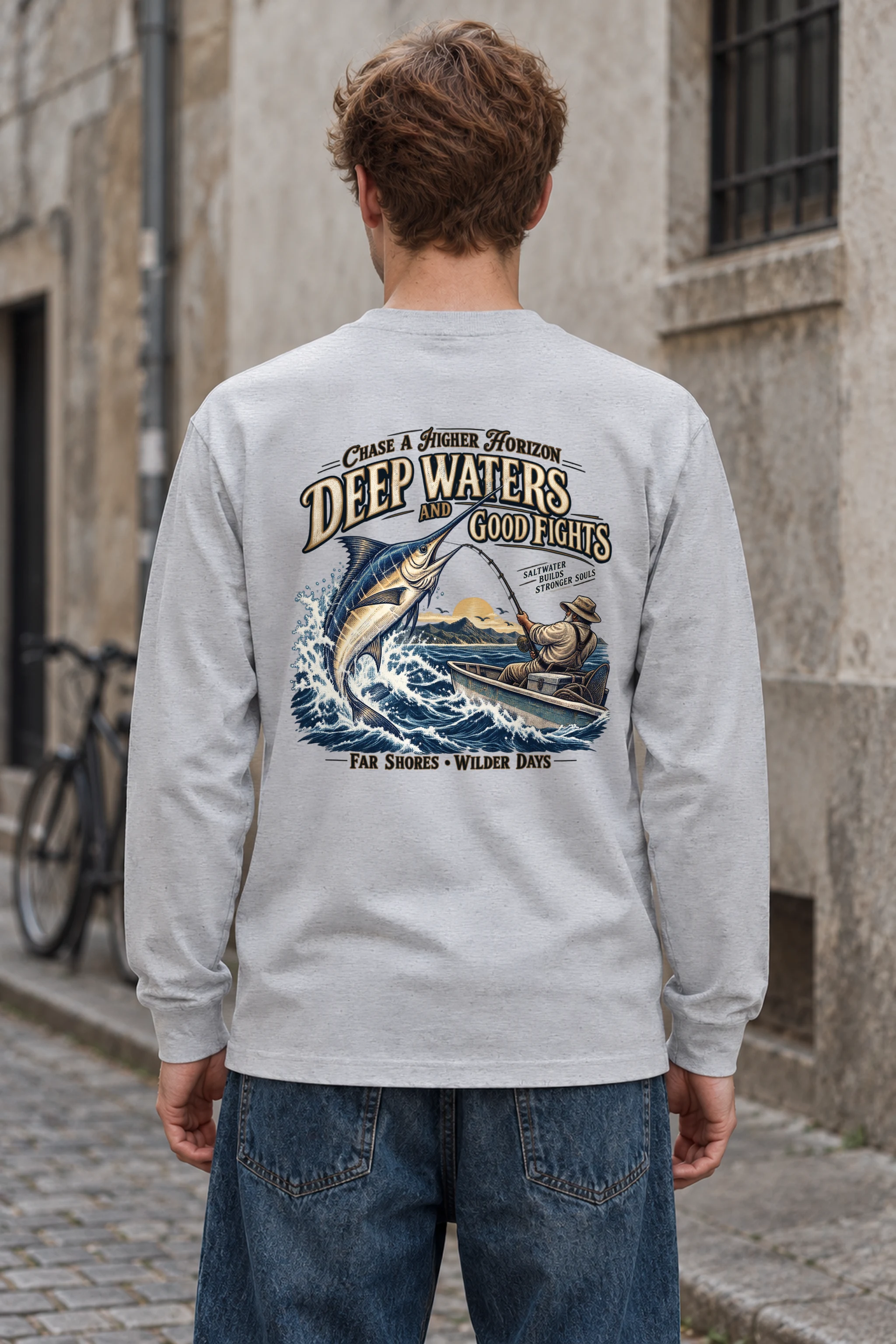 "Higher Horizon" Unisex Longsleeve T-shirt