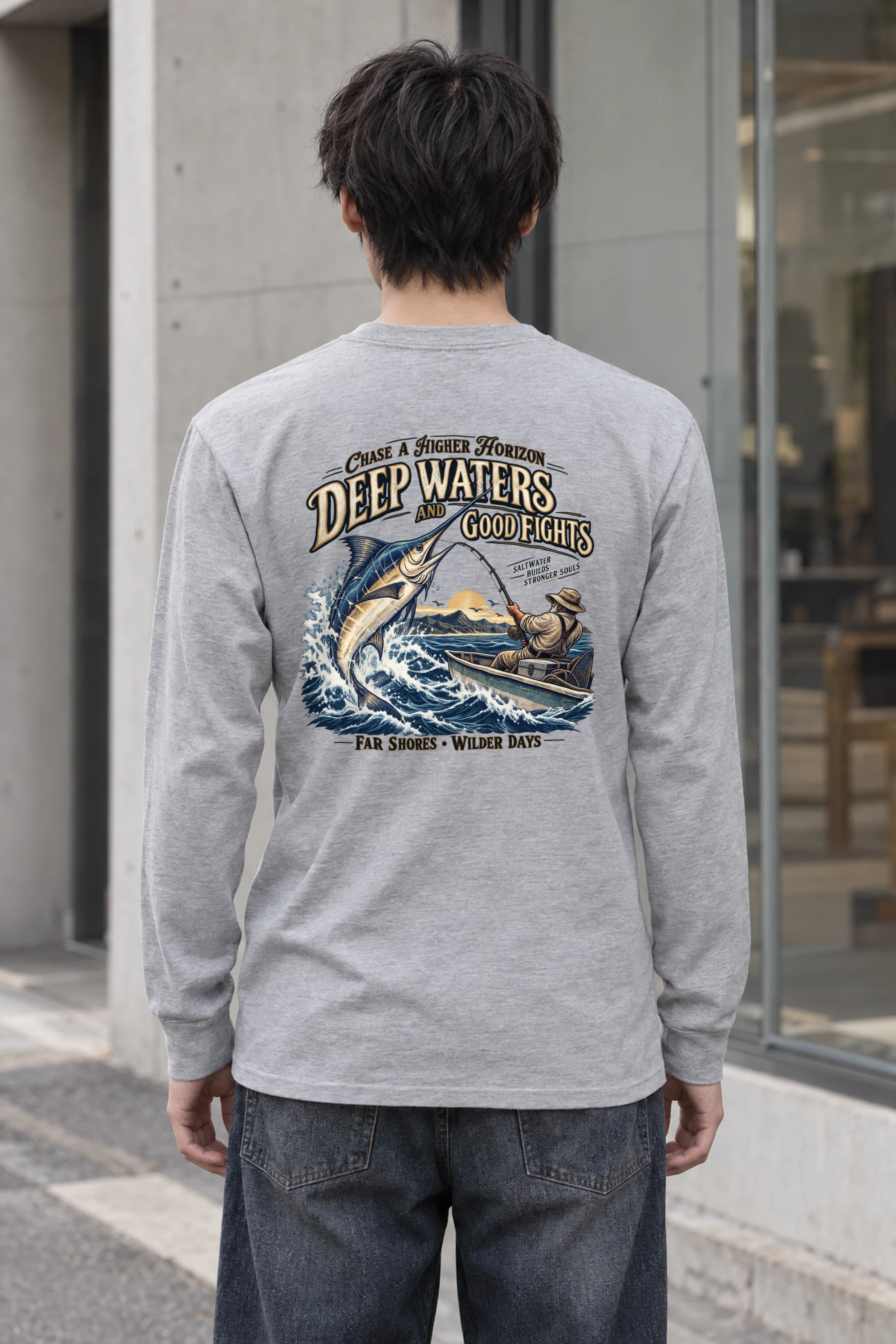 "Higher Horizon" Unisex Longsleeve T-shirt