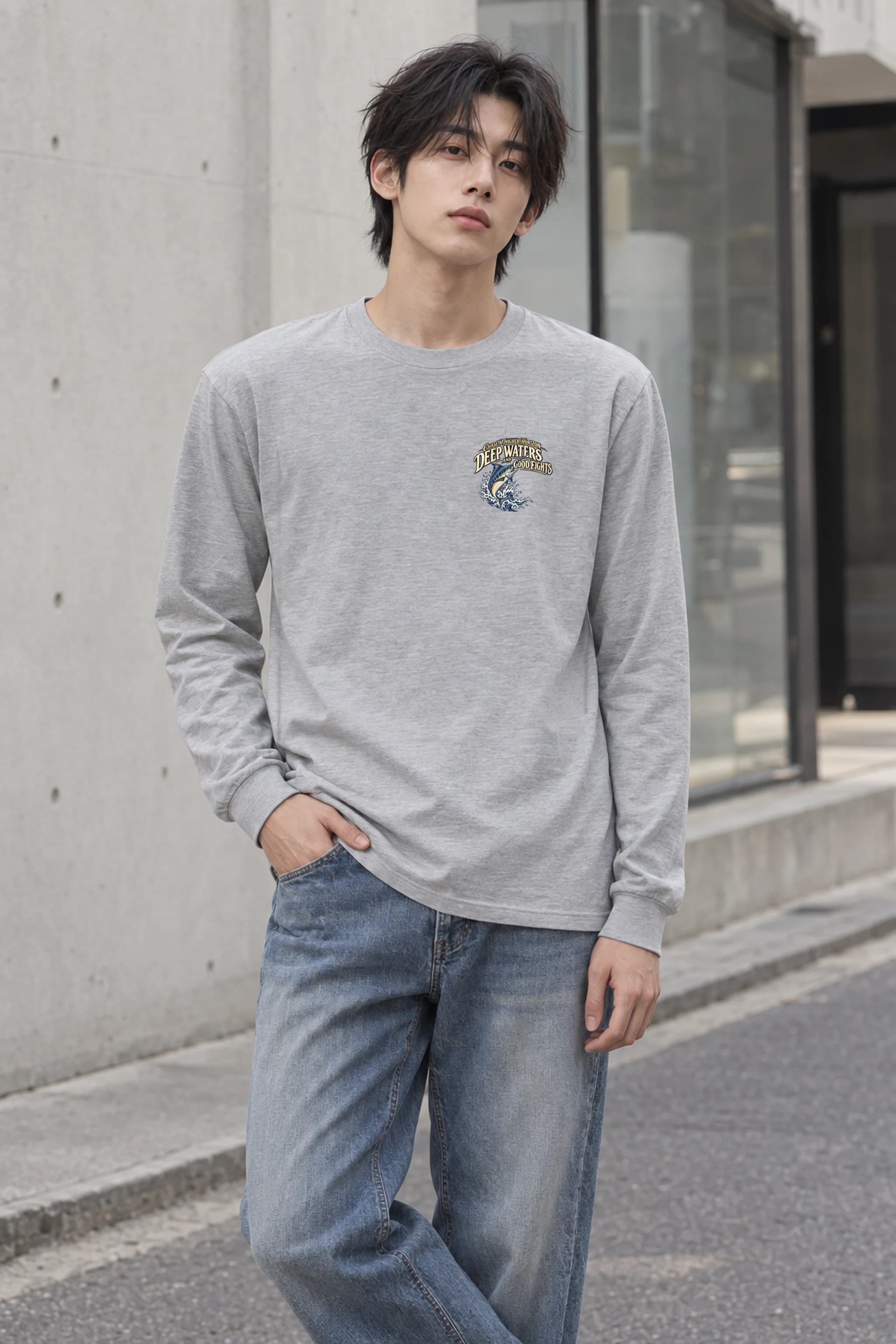 "Higher Horizon" Unisex Longsleeve T-shirt