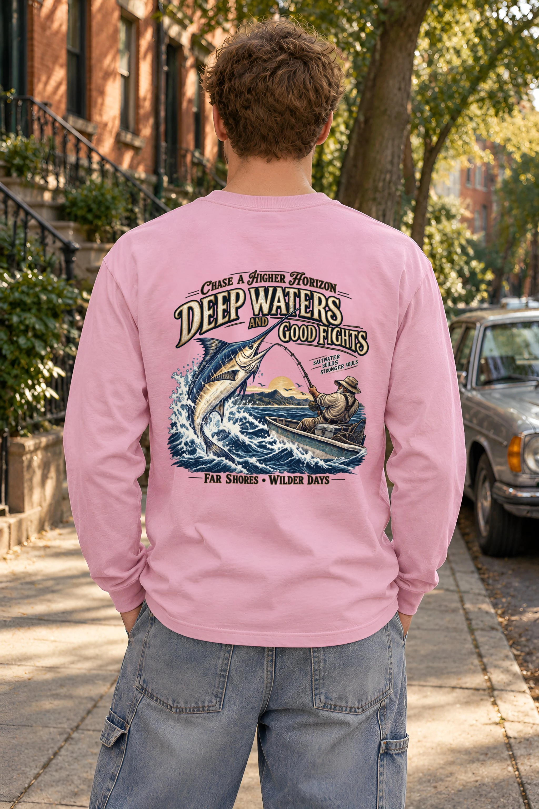 "Higher Horizon" Unisex Longsleeve T-shirt