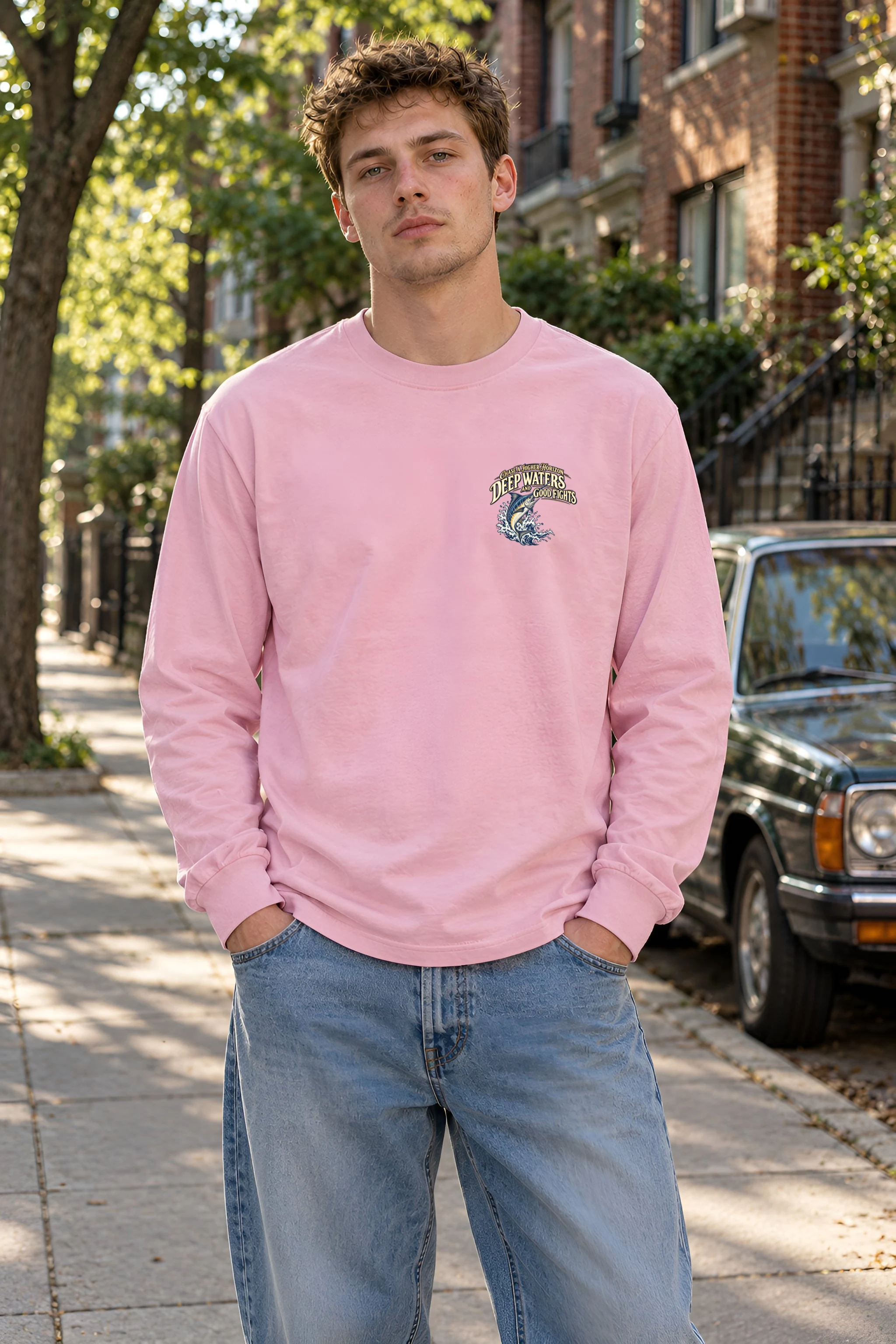 "Higher Horizon" Unisex Longsleeve T-shirt
