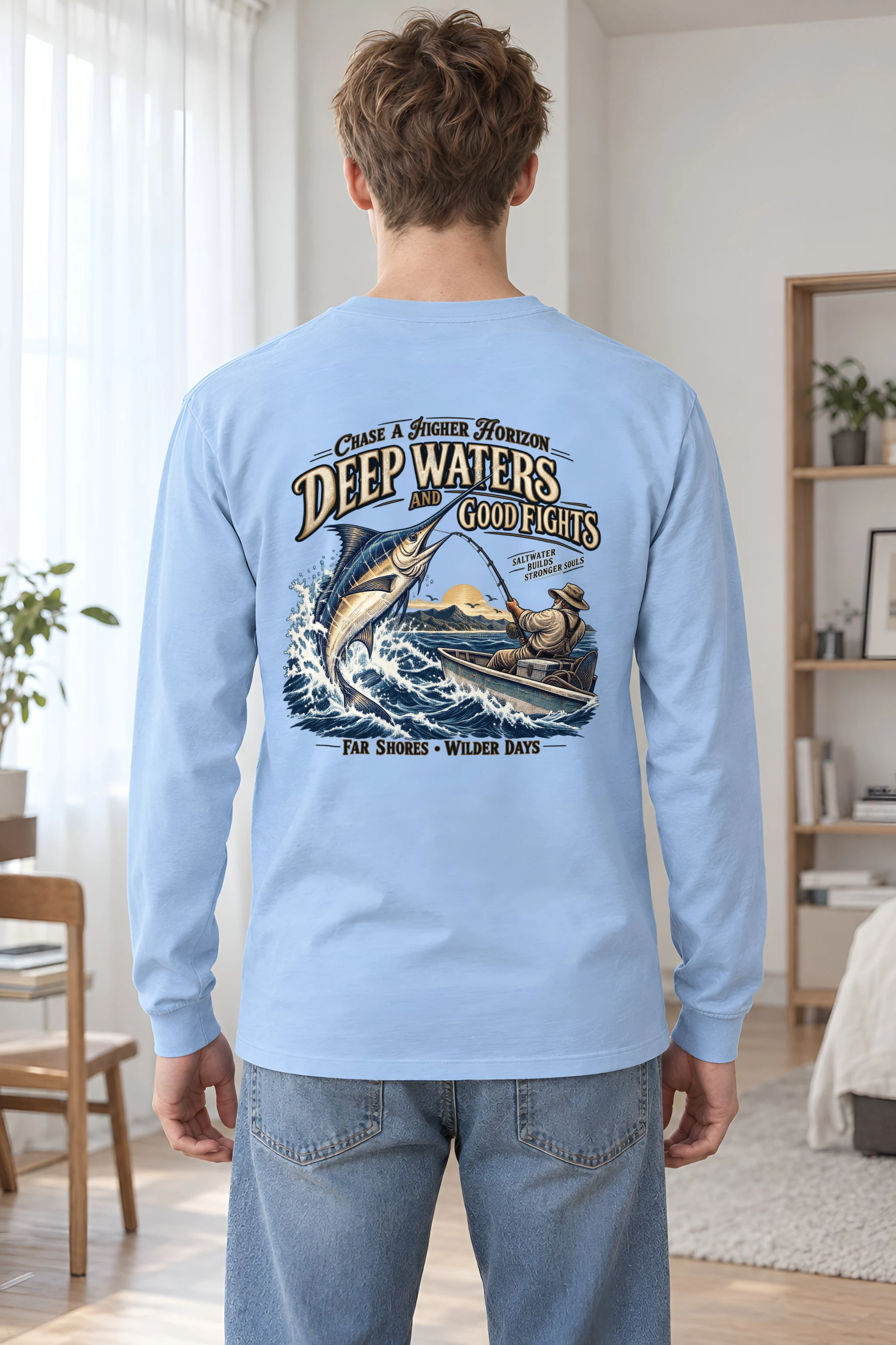 "Higher Horizon" Unisex Longsleeve T-shirt