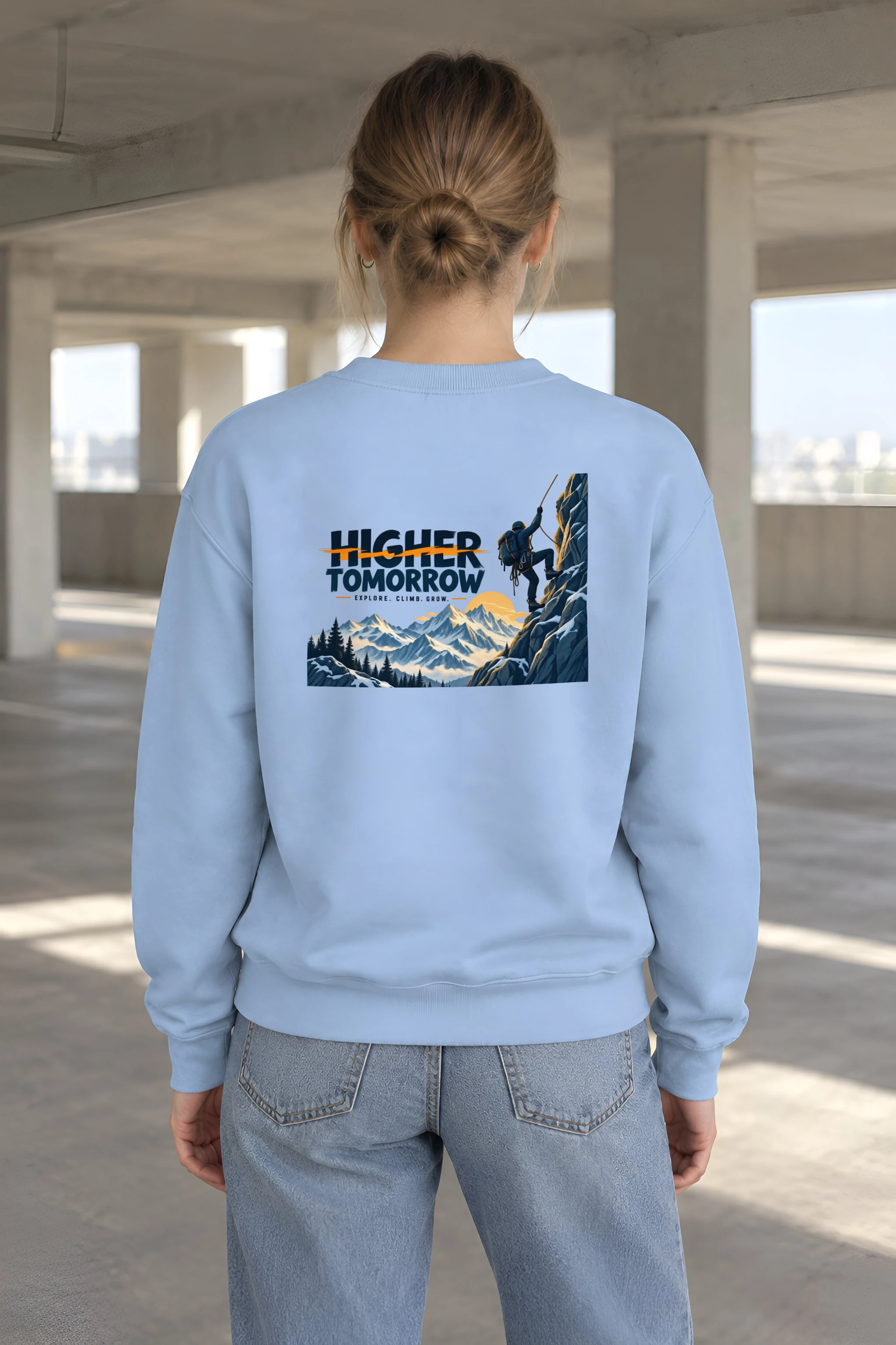 "Higher Tomorrow" 1 Crewneck Sweatshirt