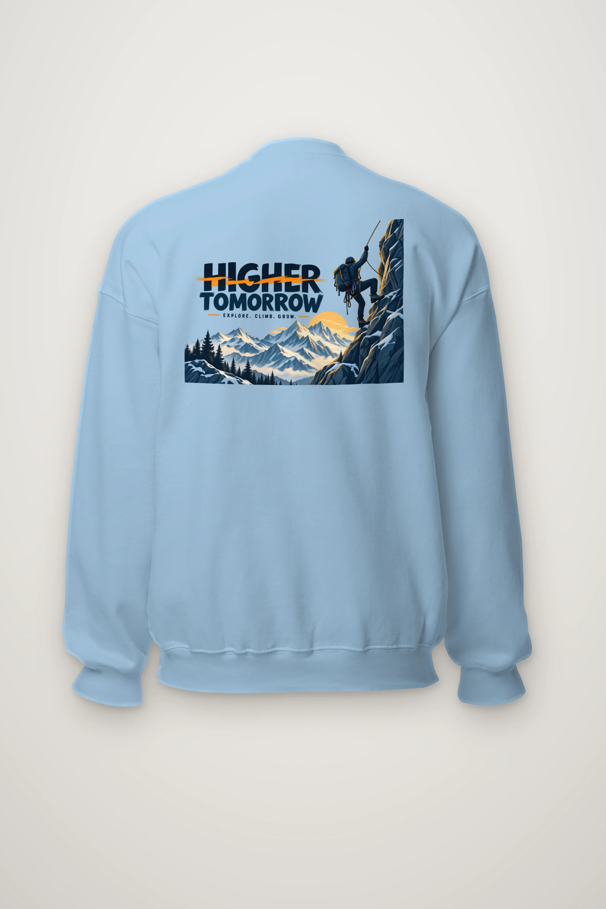 "Higher Tomorrow" Heavy Blend Unisex Crewneck Sweatshirt